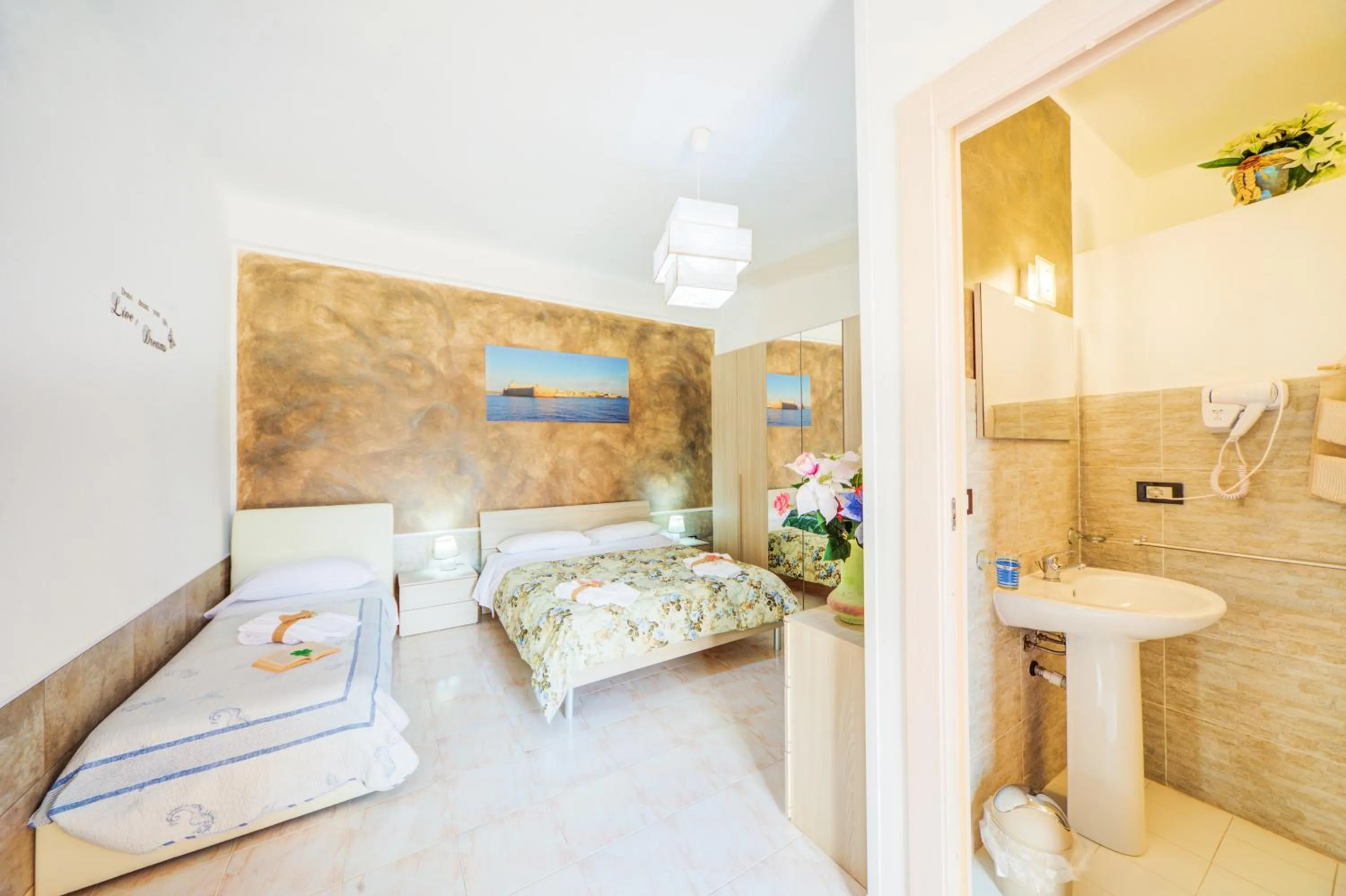 Bed in B&B Sicilia Bella