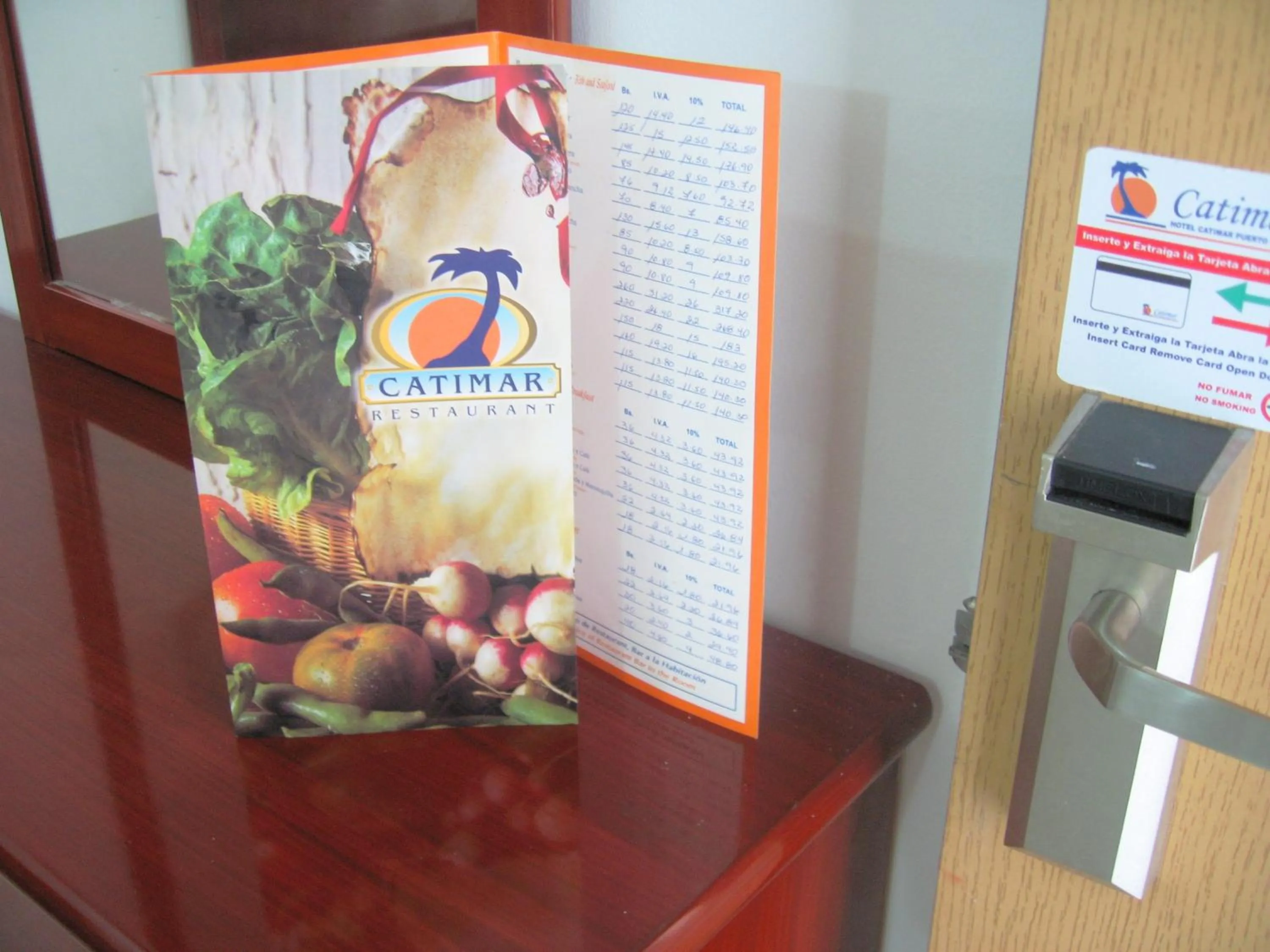 Restaurant/places to eat in Hotel Catimar