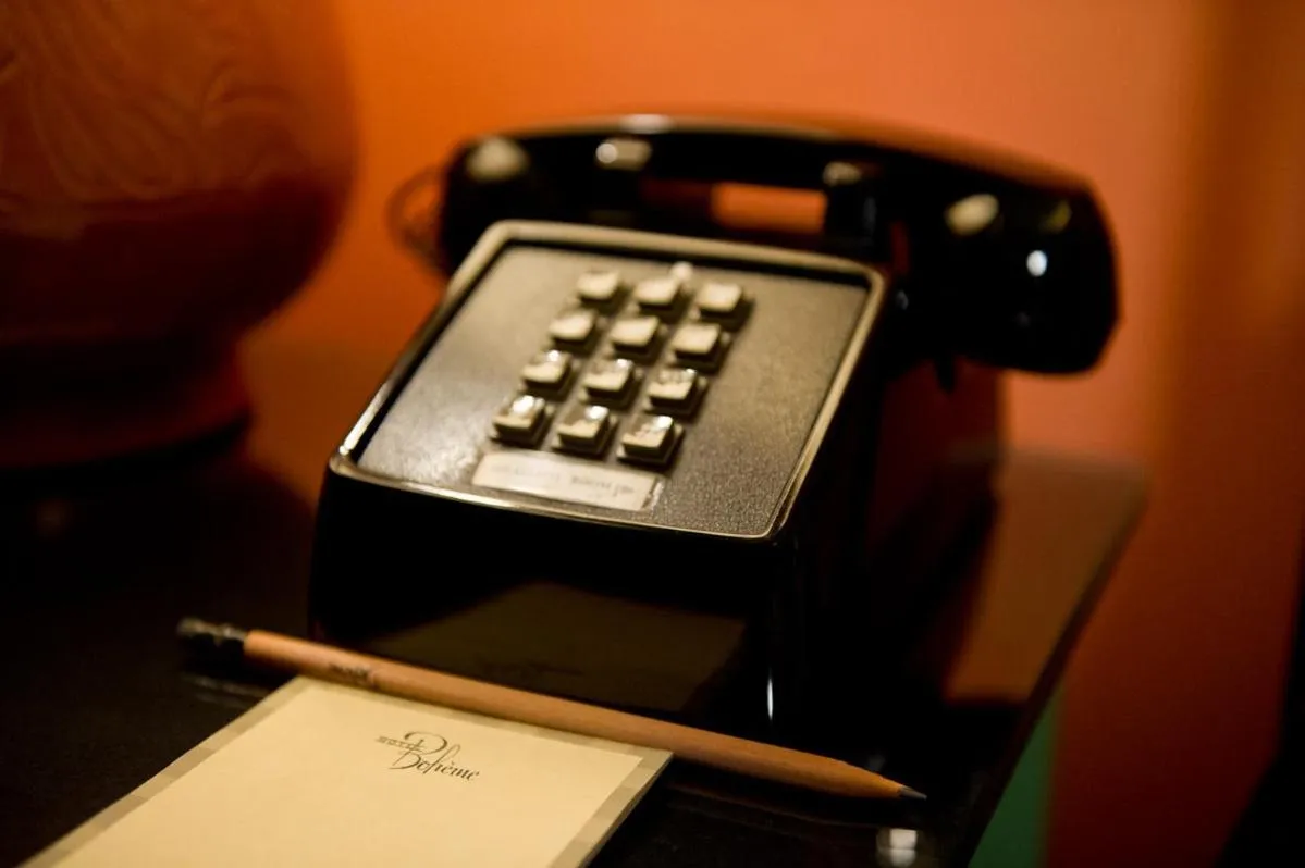 Decorative detail in Hotel Boheme