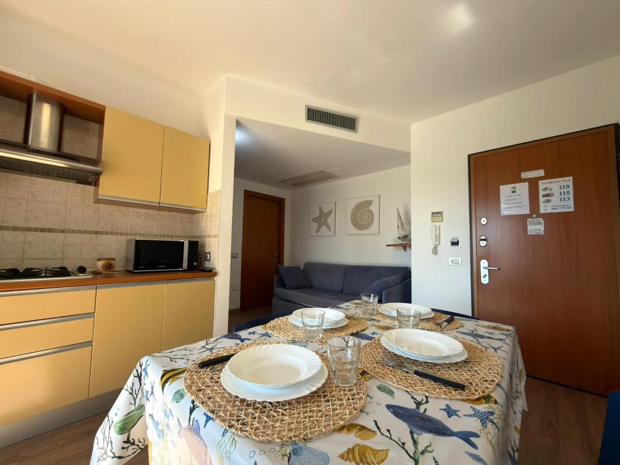 Kitchen or kitchenette in Residence il Girasole 1
