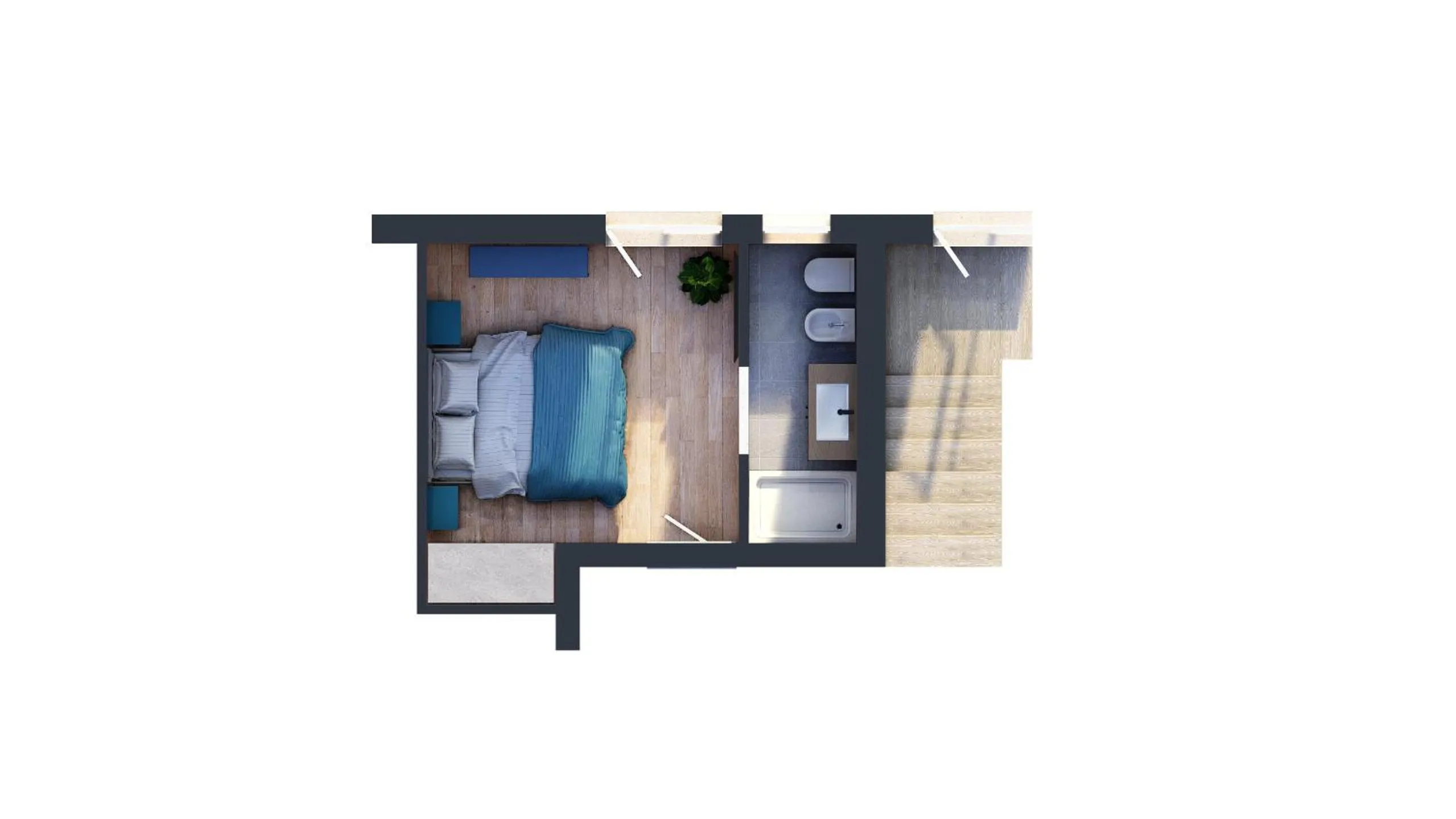 Floor plan in Residence il Girasole 1