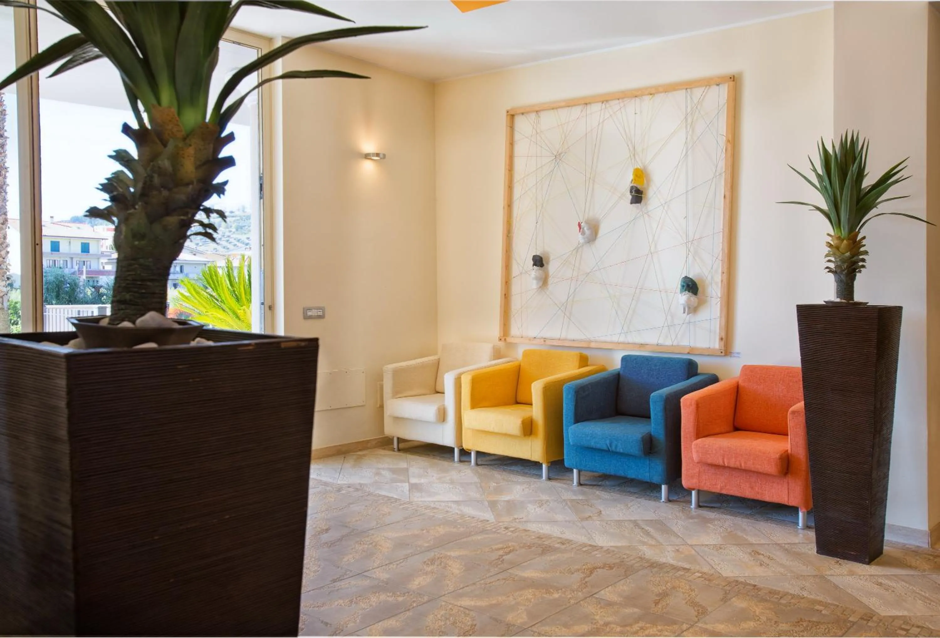 Lobby or reception in Residence il Girasole 1