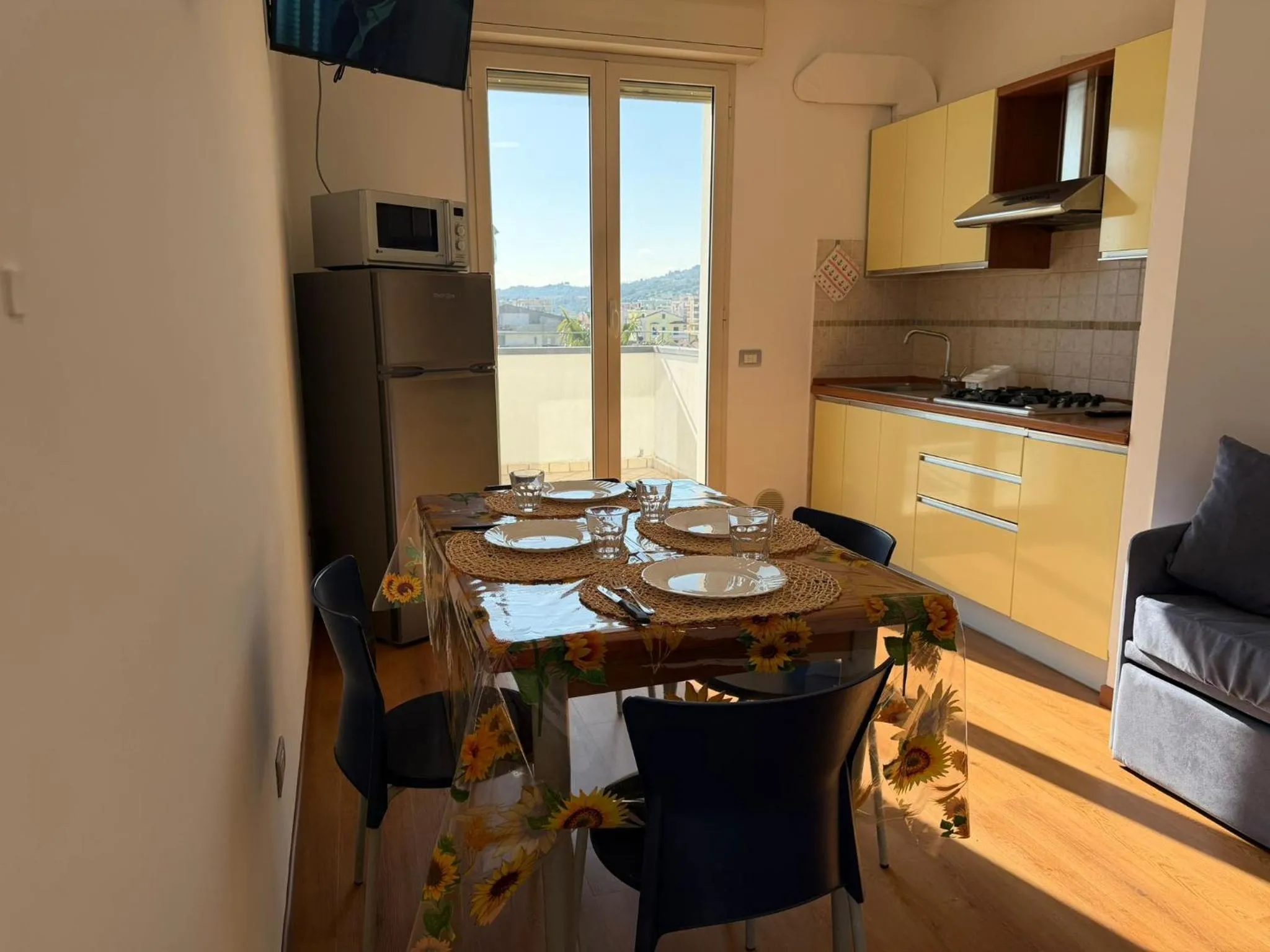 Kitchen or kitchenette in Residence il Girasole 1