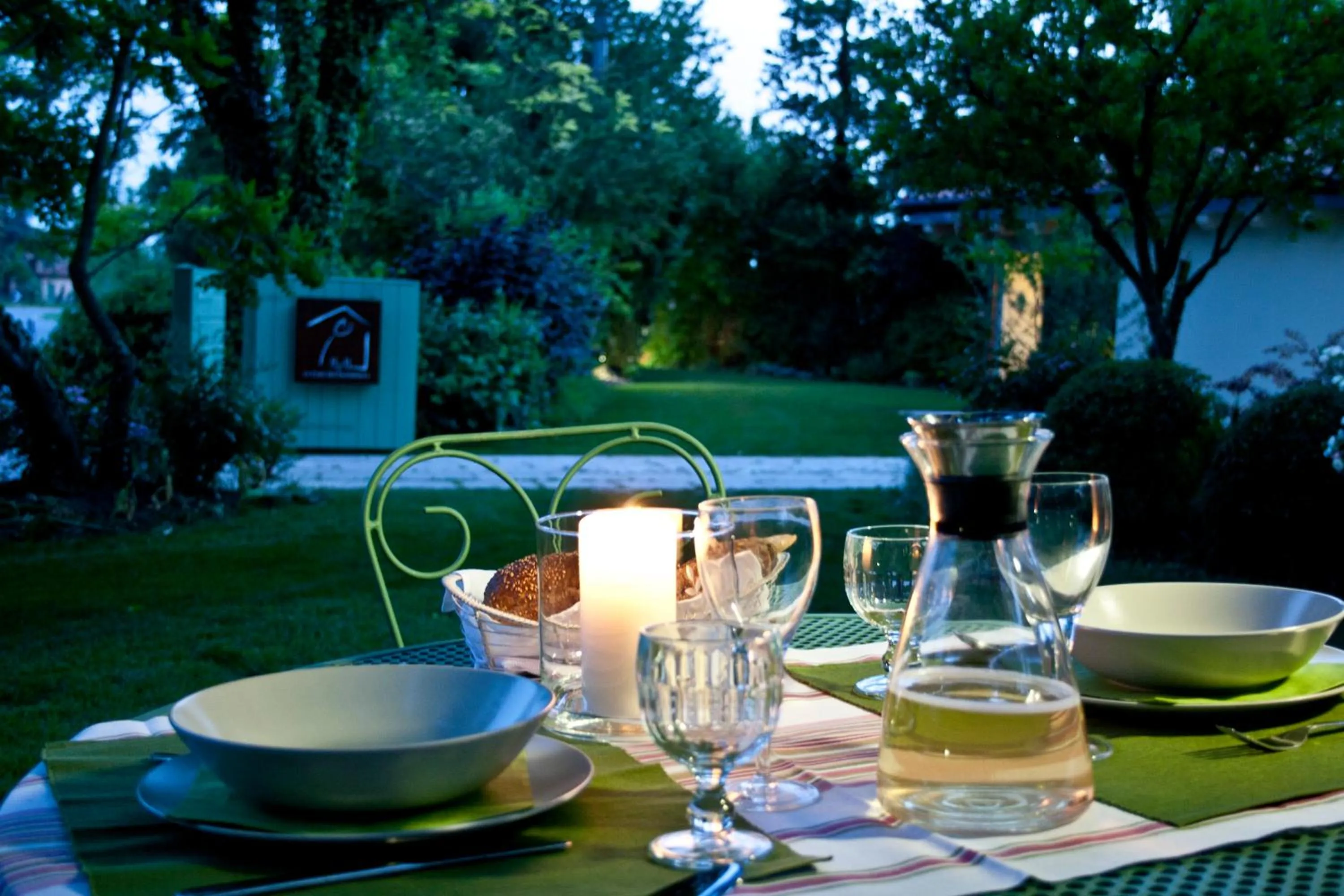 Facade/entrance in La Casa del Giardiniere