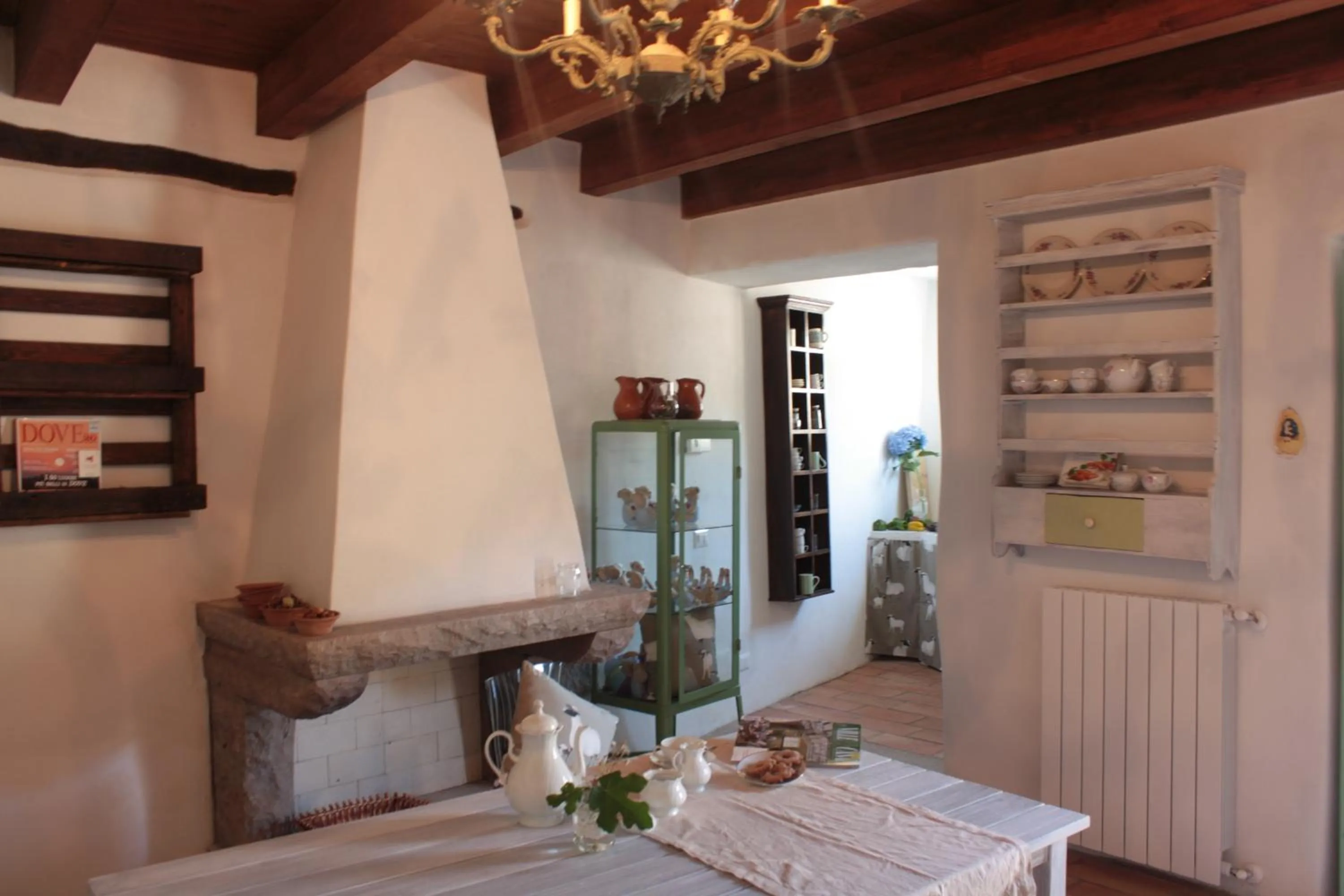 Kitchen or kitchenette in Il Lupo Rosso