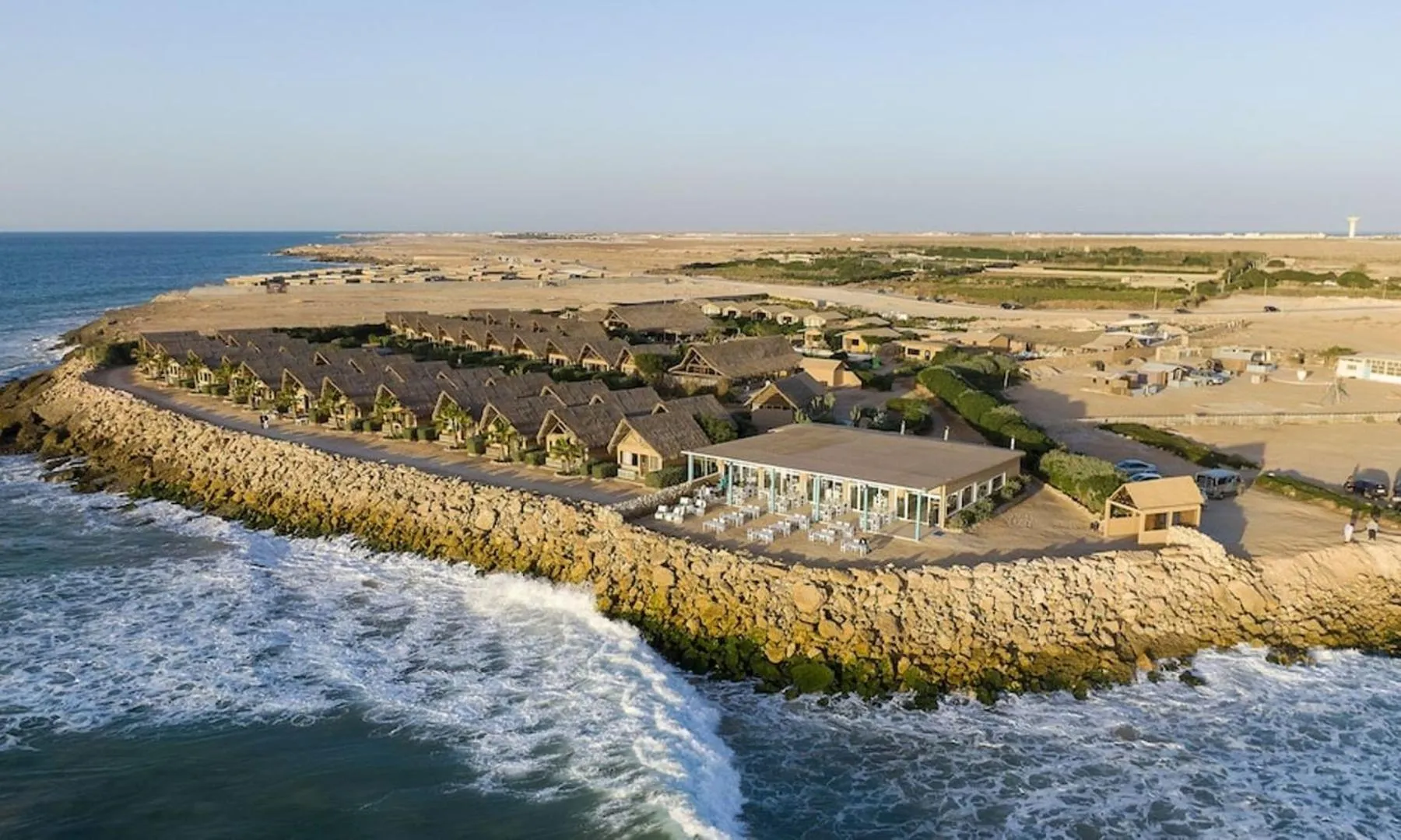 Bird's eye view in Westpoint Dakhla