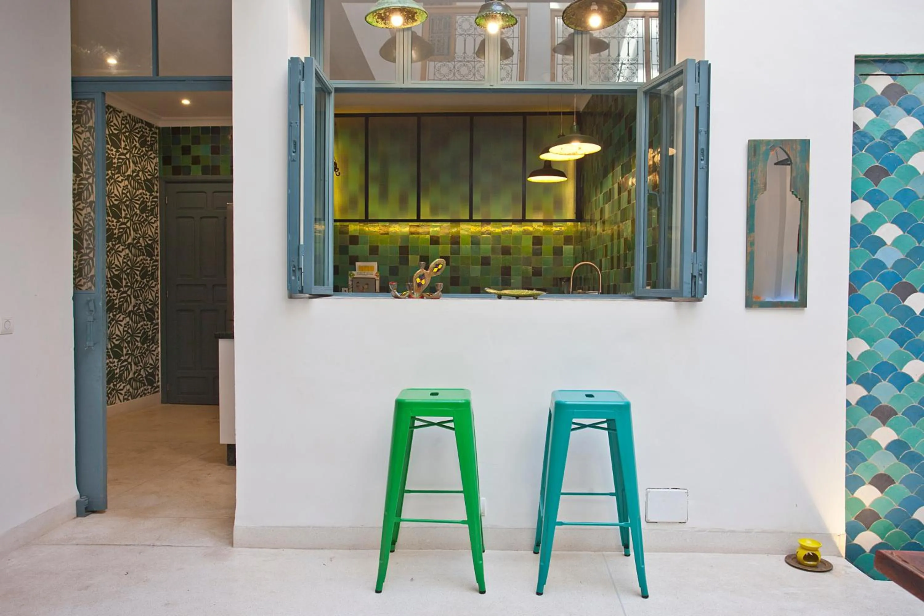 Communal kitchen in Riad AL RIAD