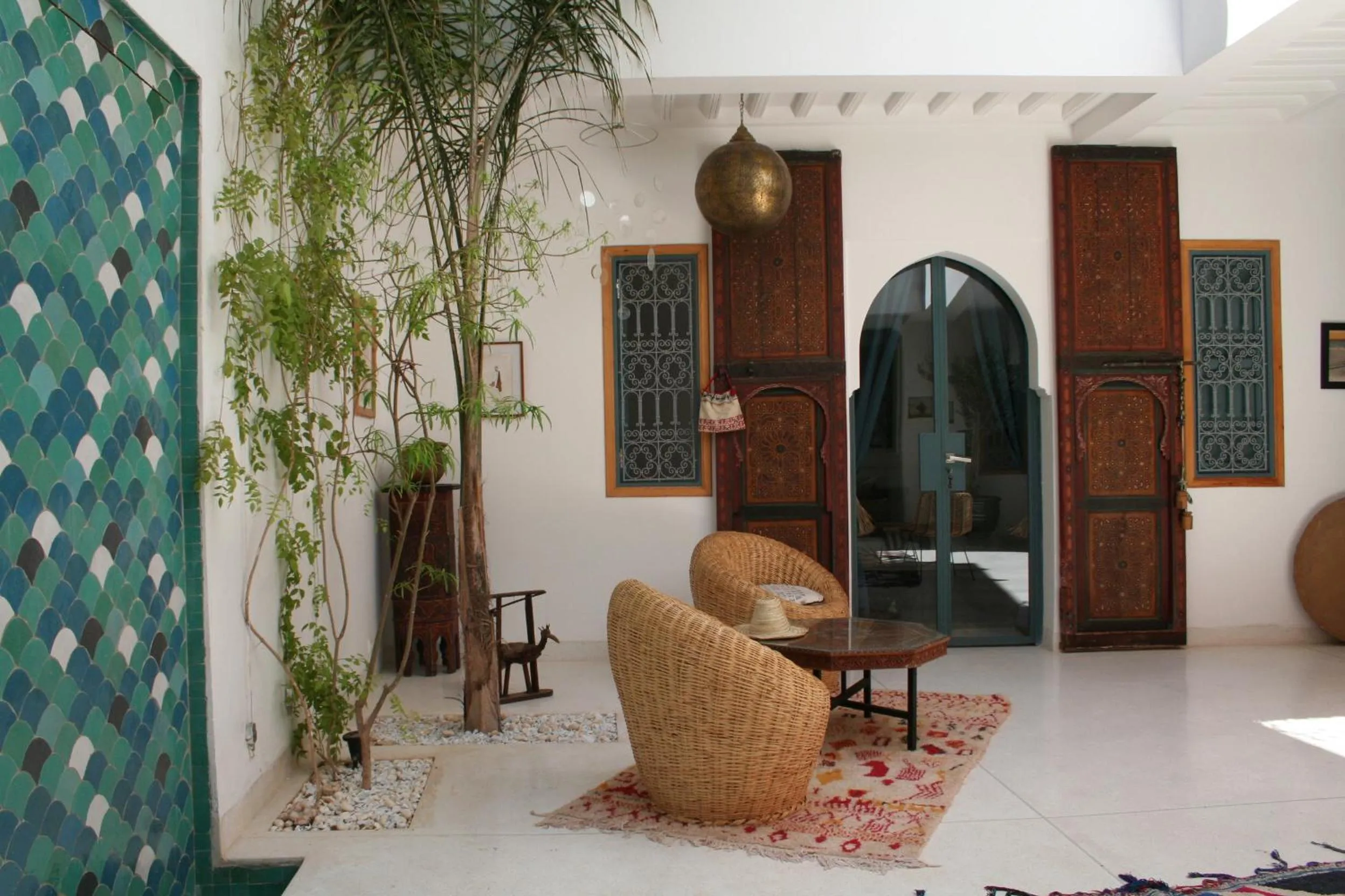 Patio in Riad AL RIAD