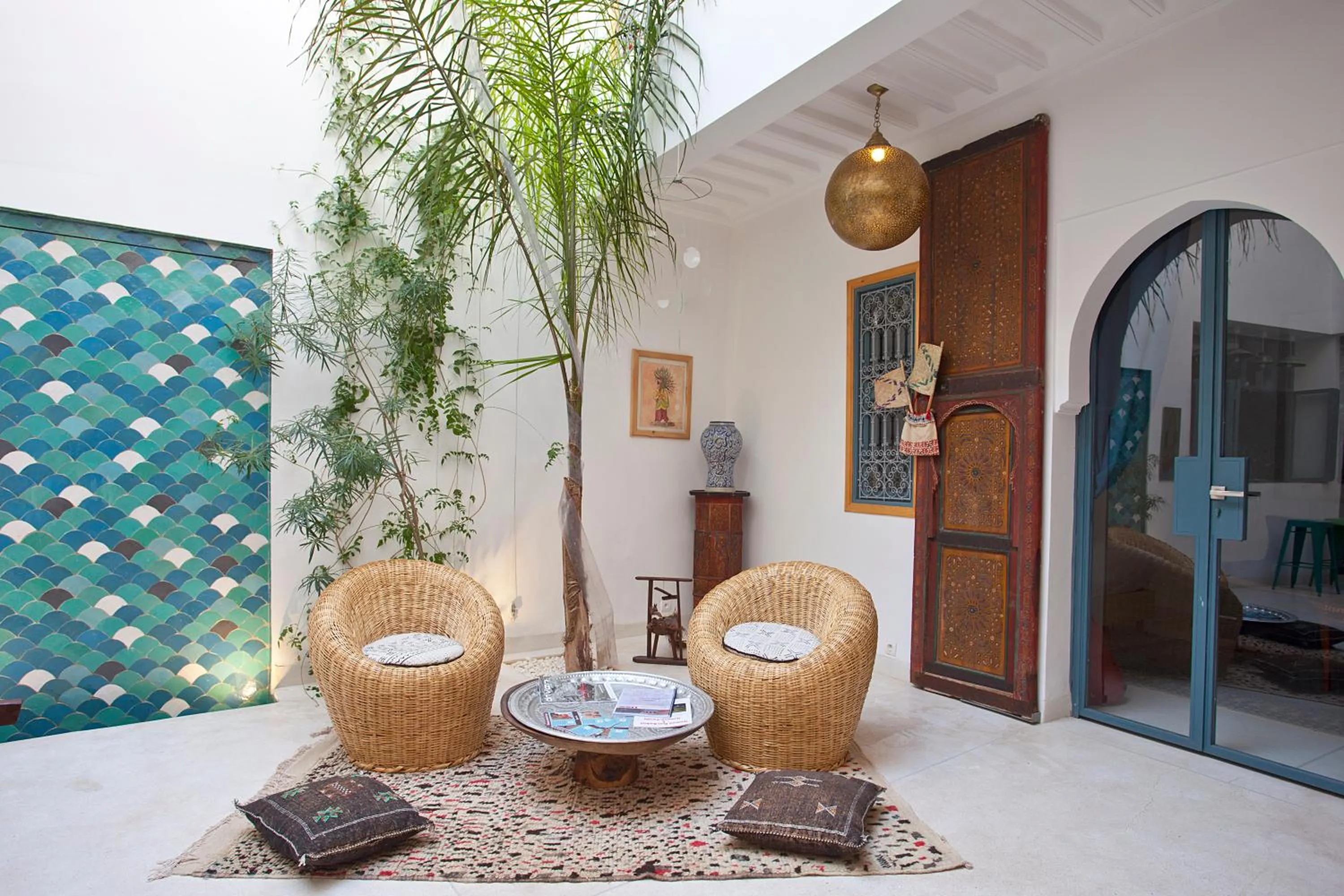Patio in Riad AL RIAD