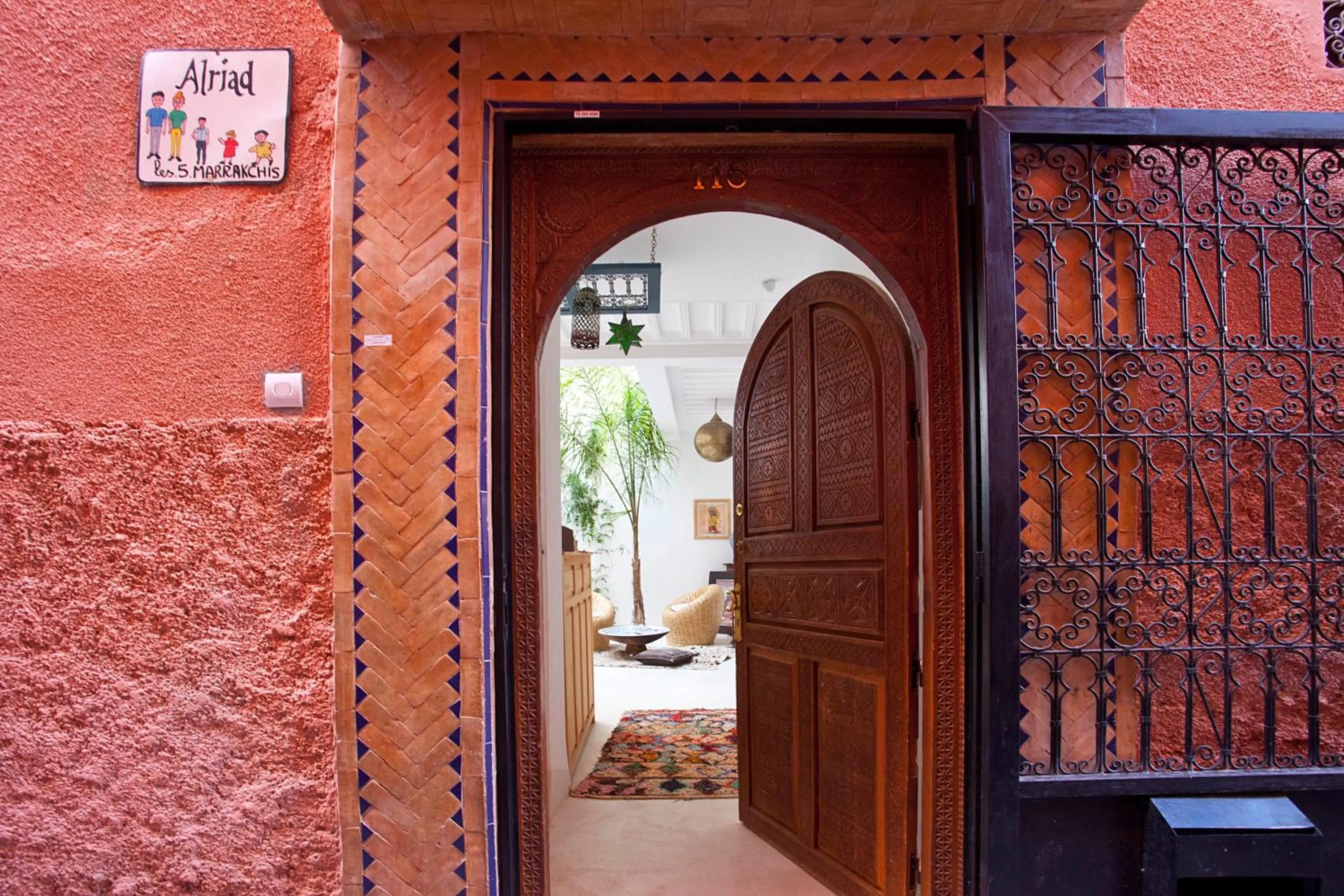 Facade/entrance in Riad AL RIAD