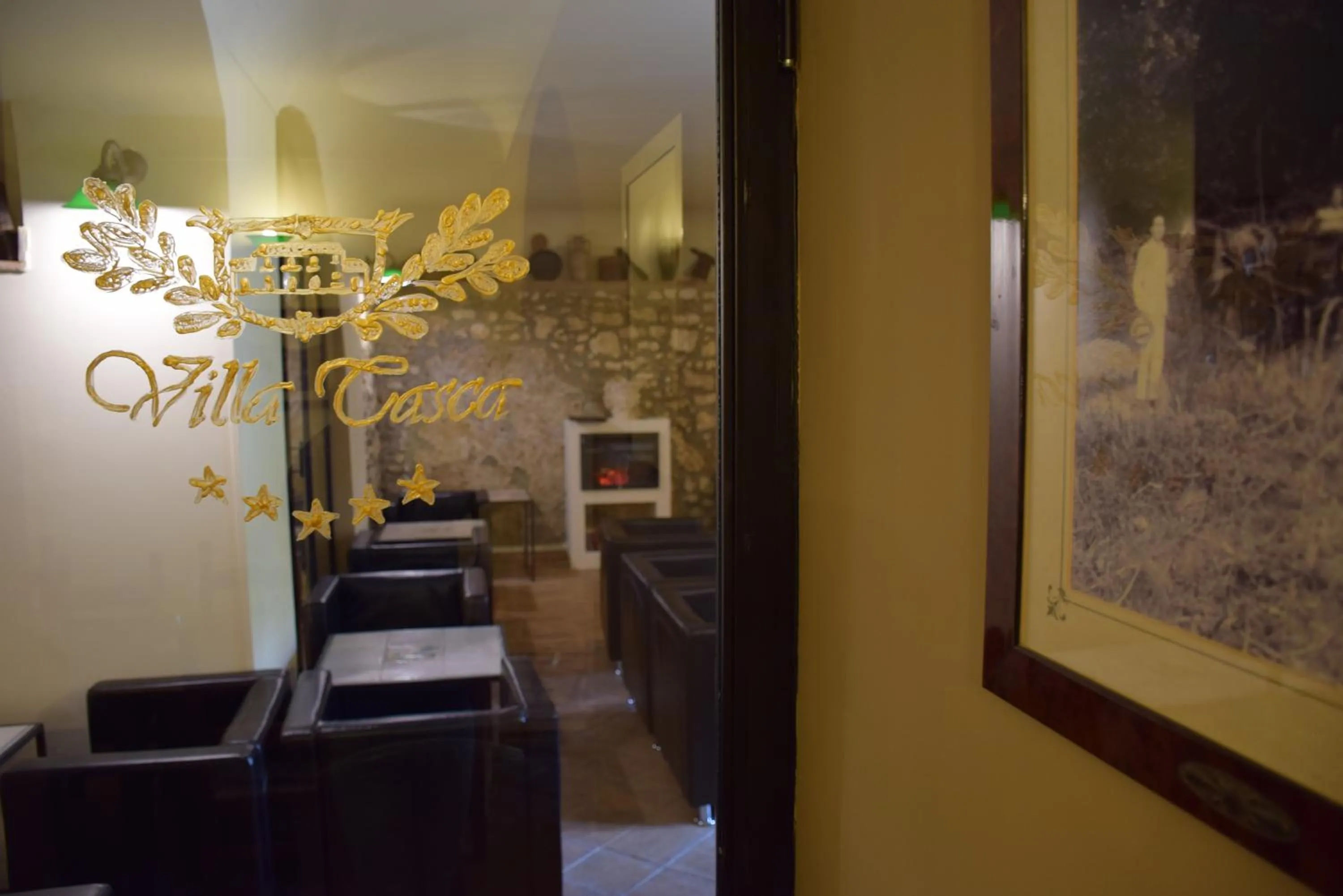 Lounge or bar in Villa Tasca