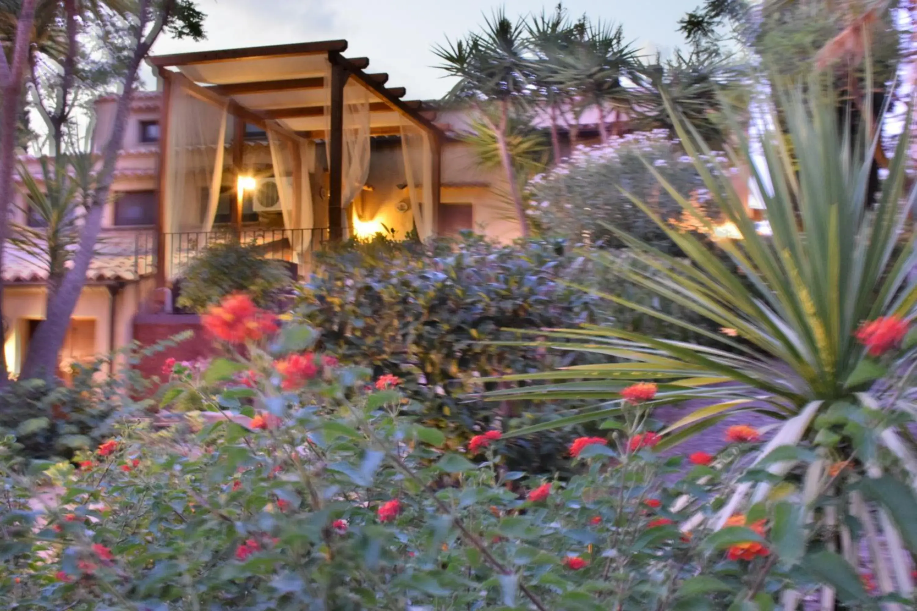 Garden view in Villa Tasca Garden view in Villa Tasca