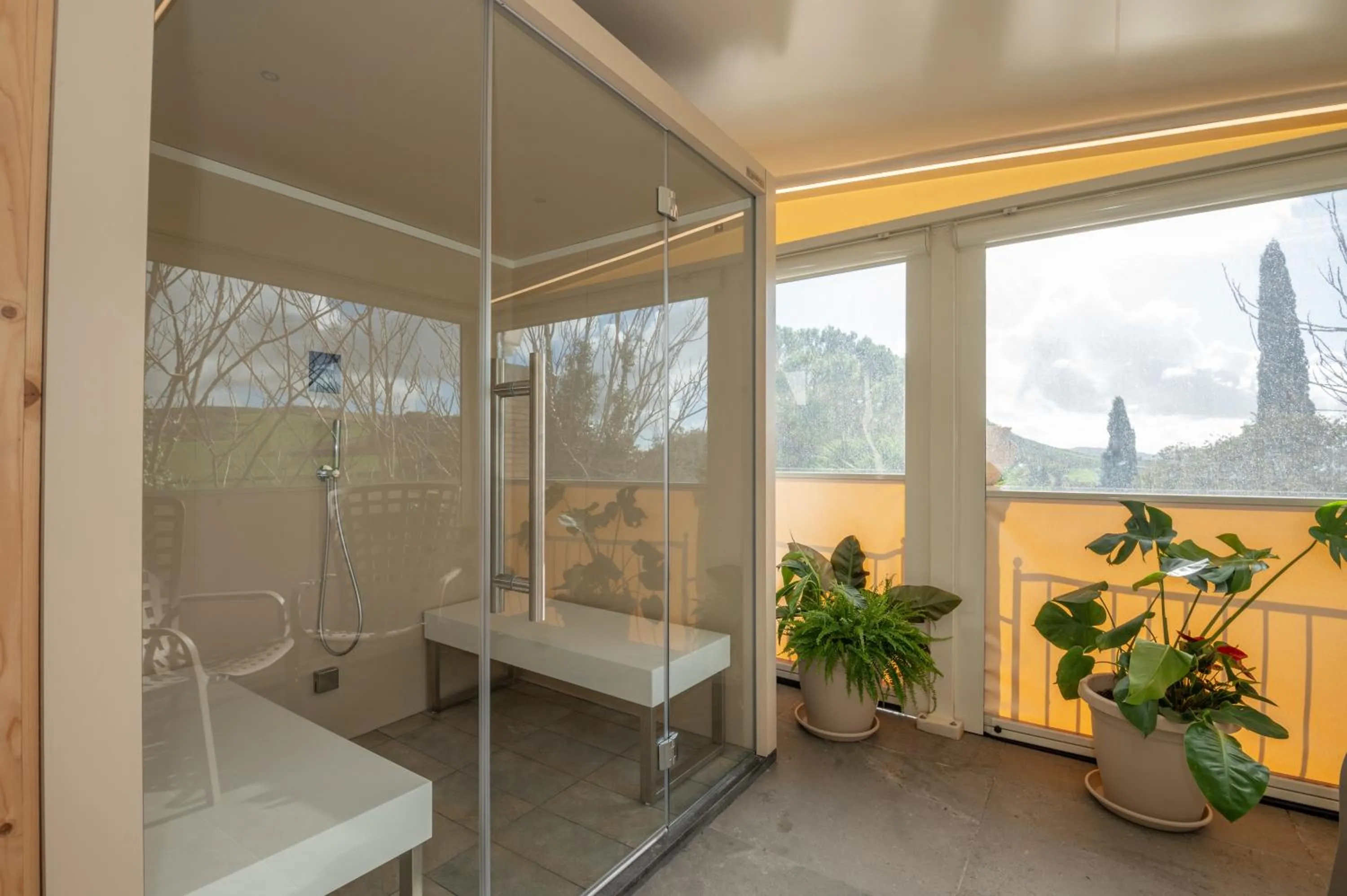 Steam room in Villa Tasca