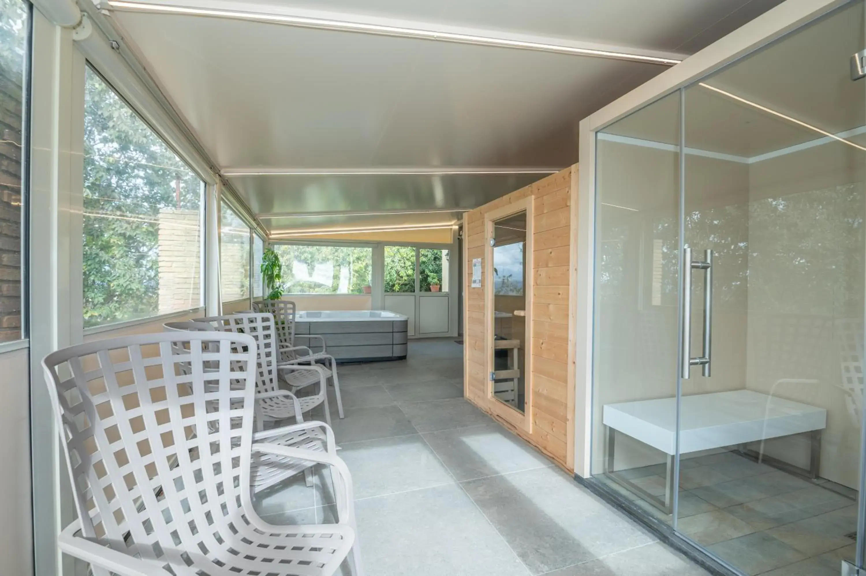 Spa and wellness centre/facilities in Villa Tasca Spa and wellness centre/facilities in Villa Tasca