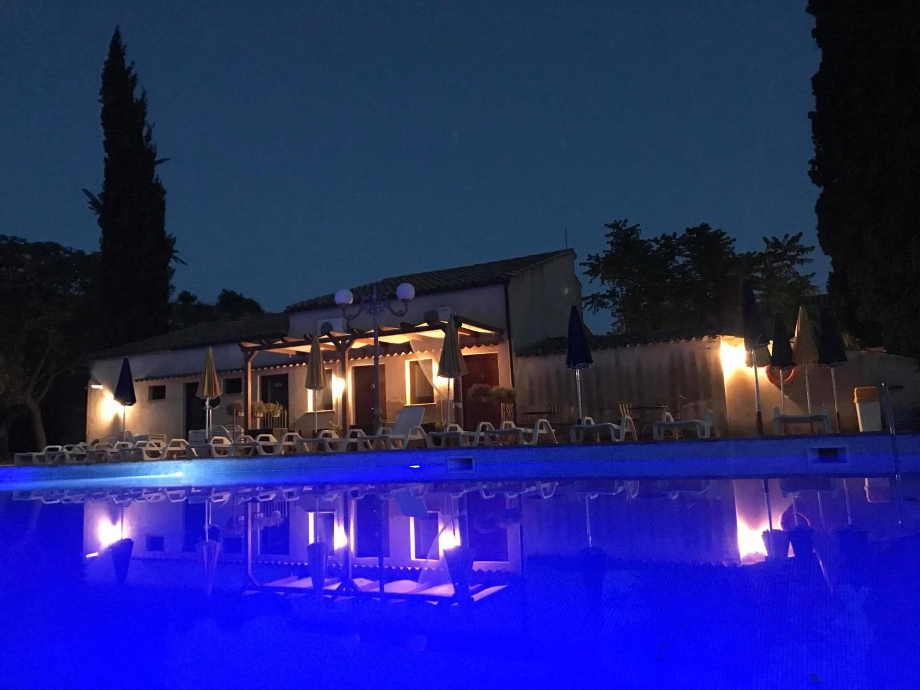 Pool view in Villa Tasca