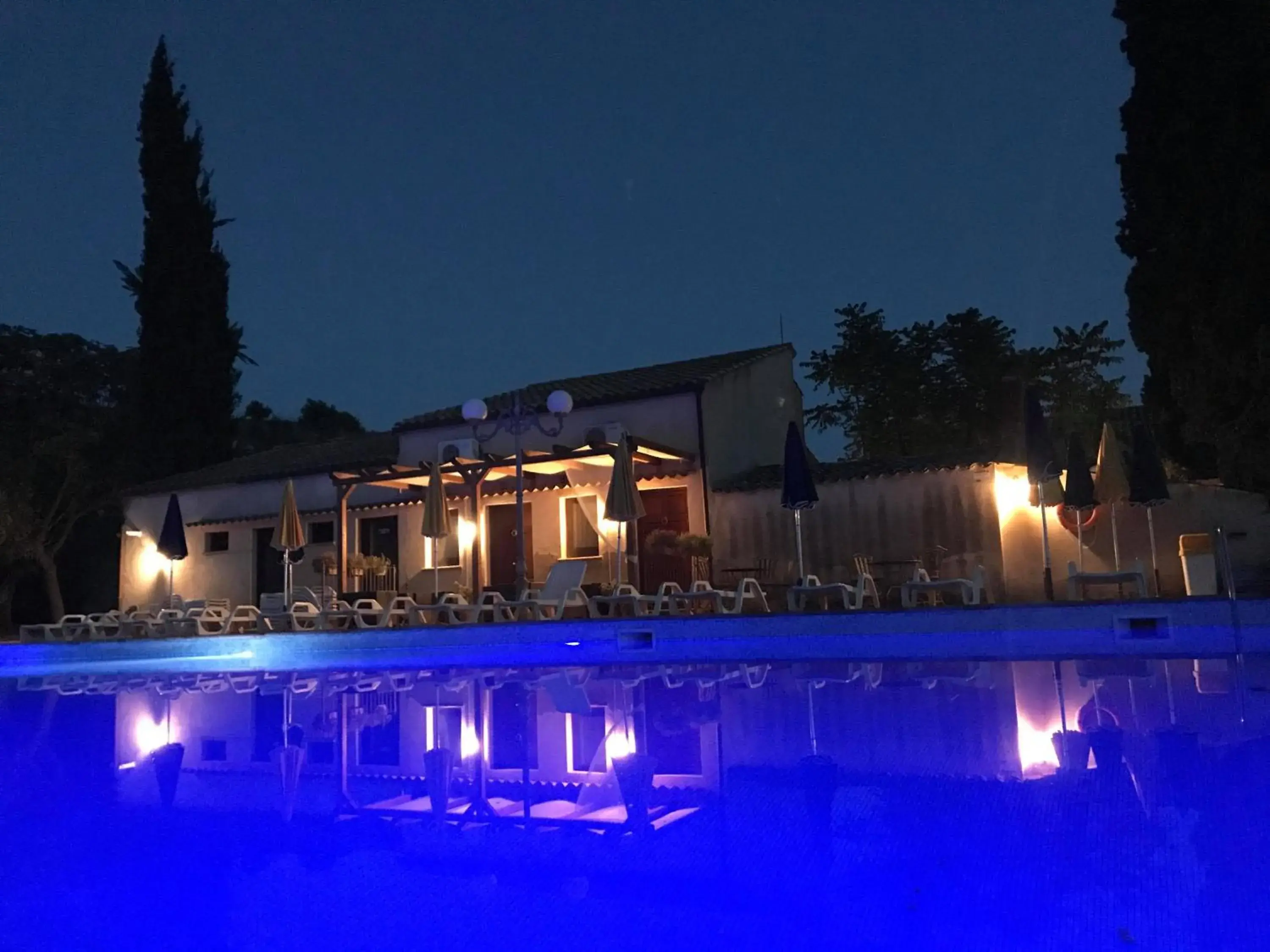 Pool view in Villa Tasca Pool view in Villa Tasca