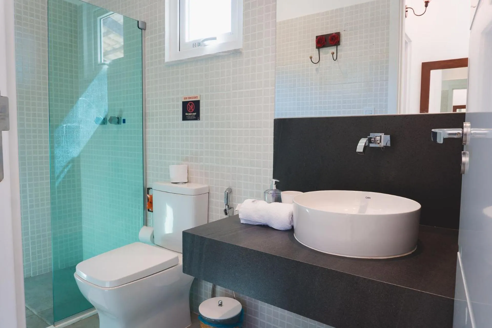 Bathroom in Pousada Amanhecer