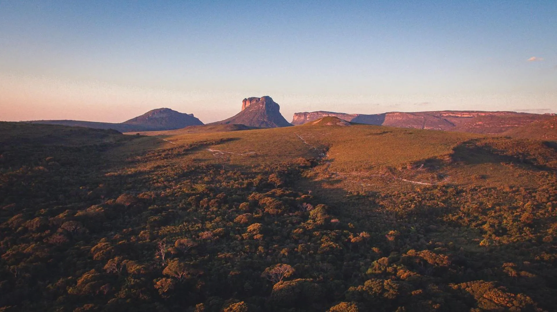 Mountain view in Pousada Amanhecer