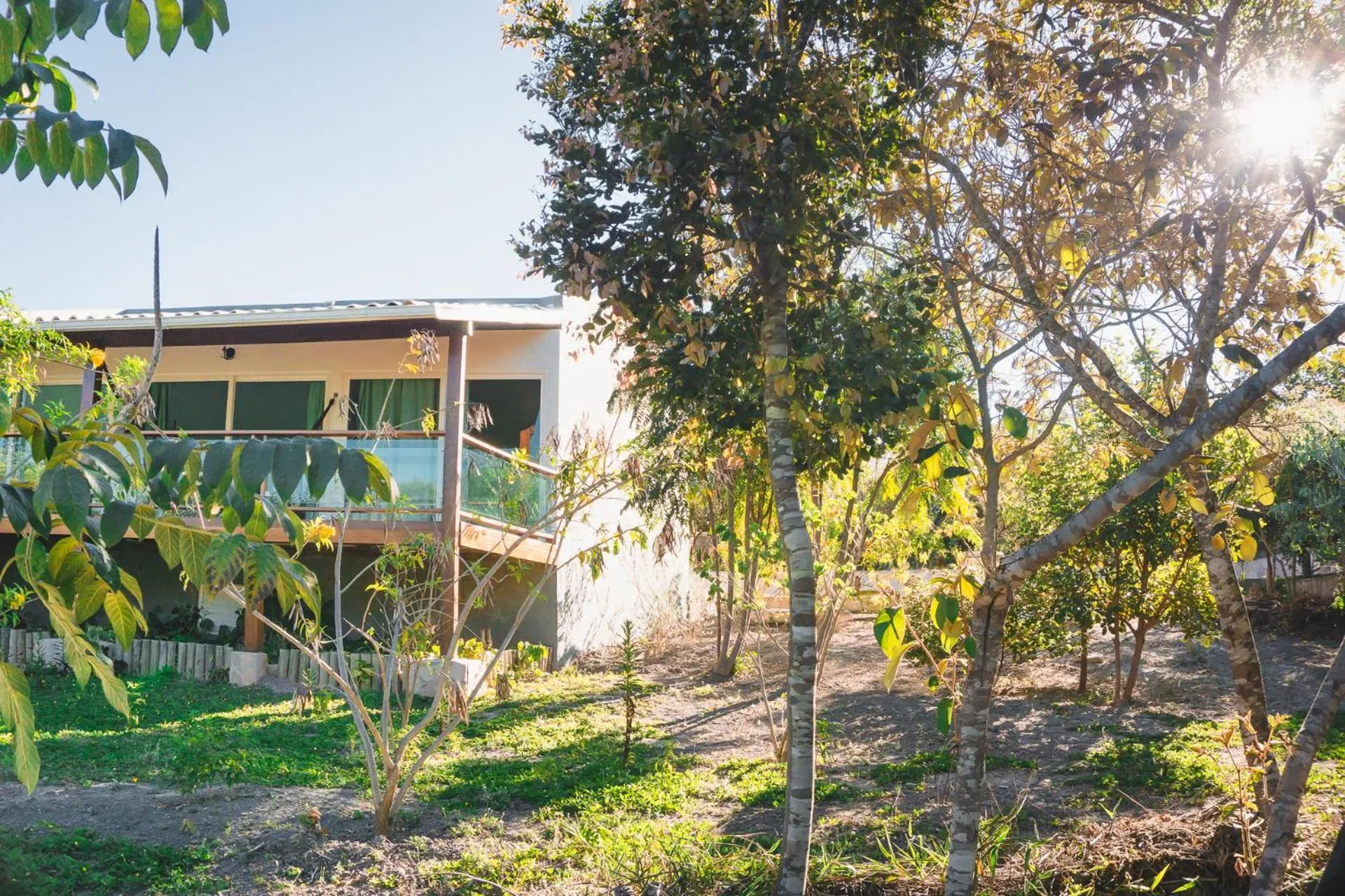 Garden in Pousada Amanhecer