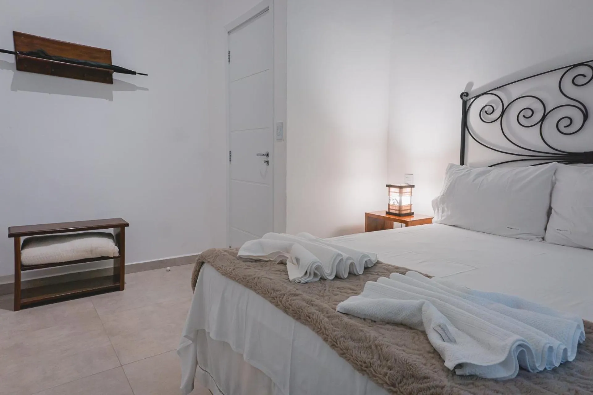 Bedroom, Bed in Pousada Amanhecer