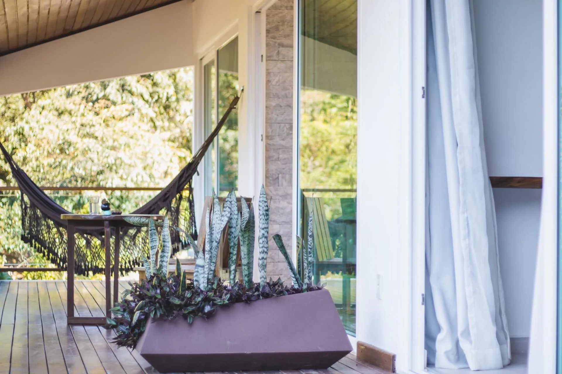 Patio in Pousada Amanhecer