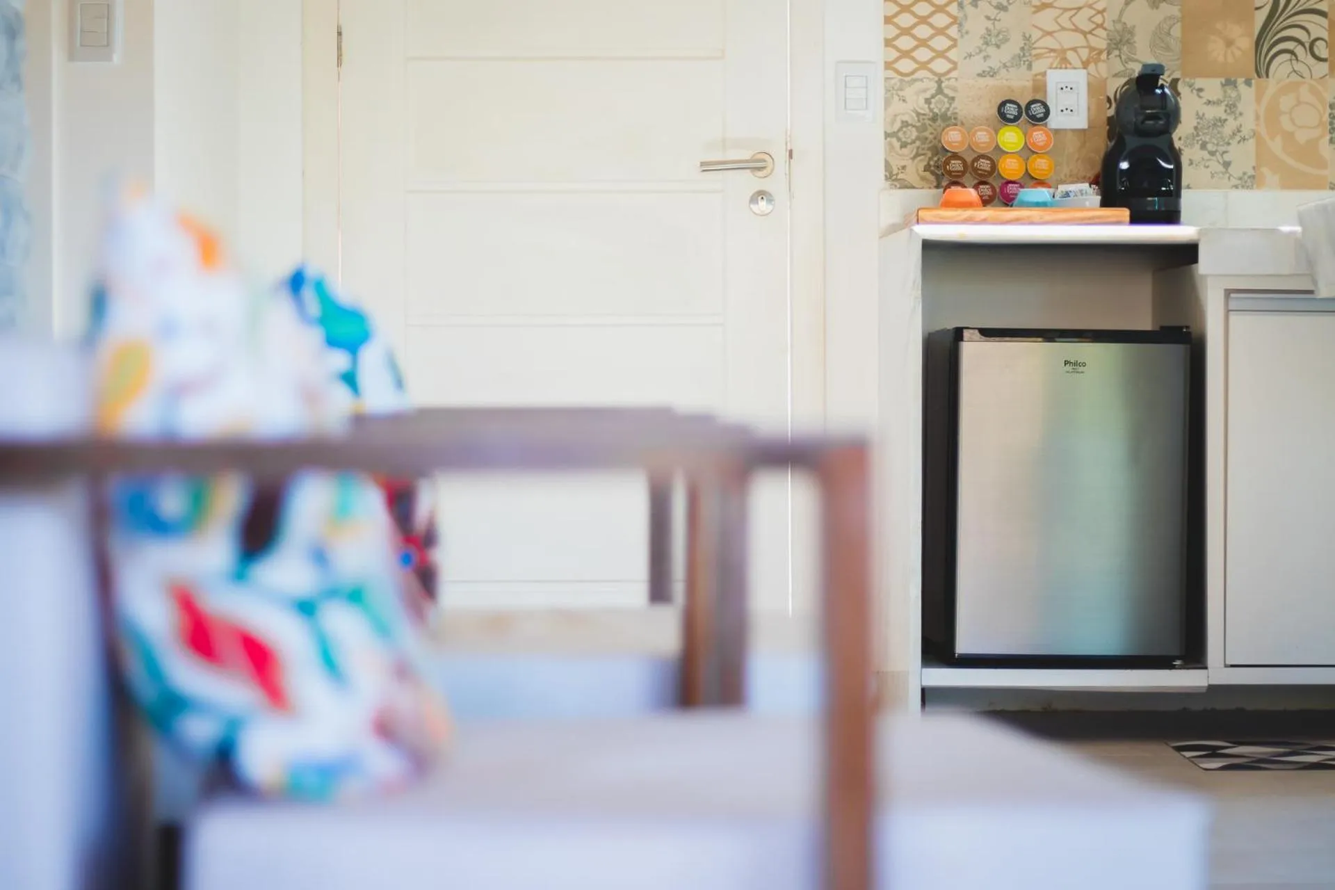 Living room in Pousada Amanhecer