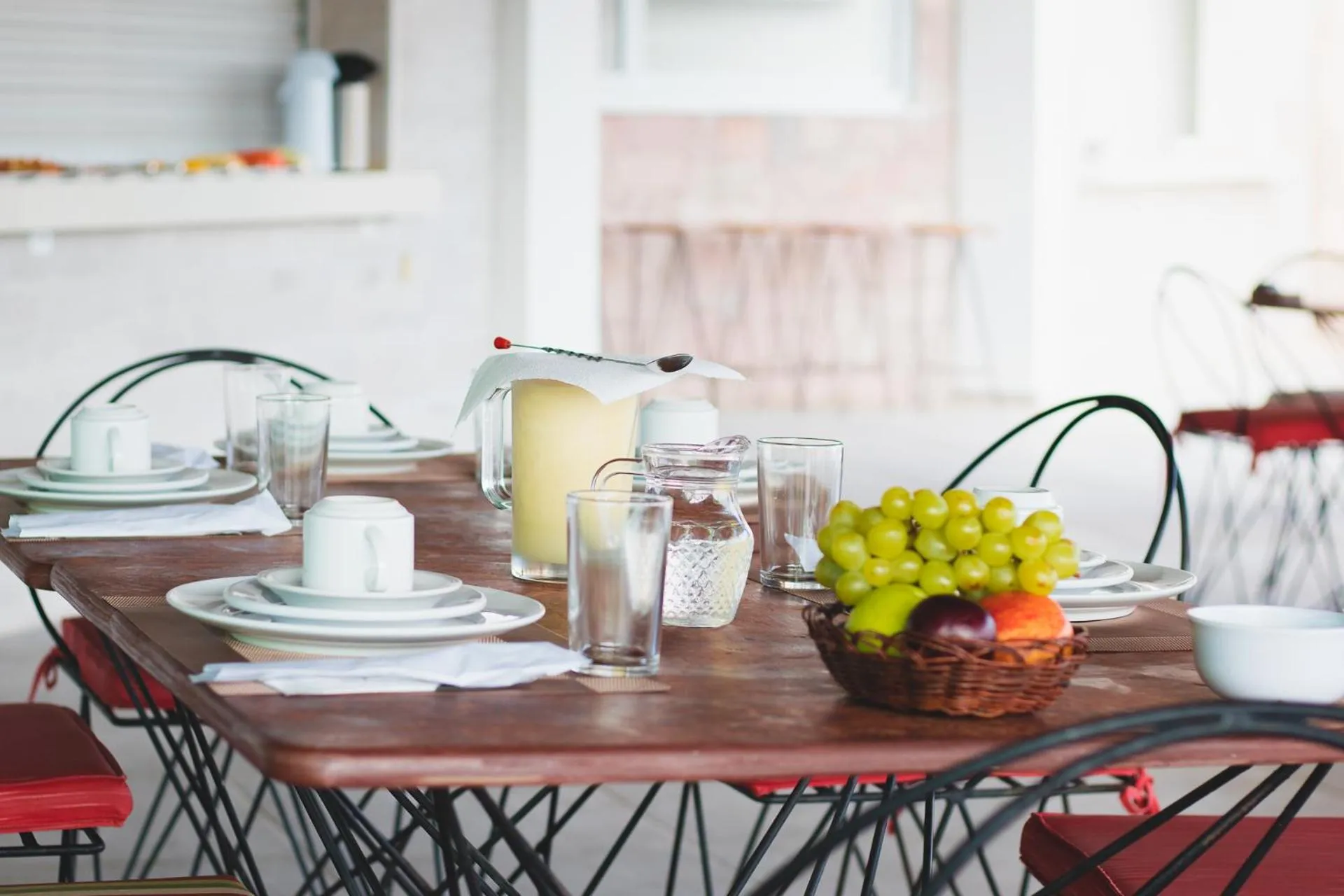 Food and drinks in Pousada Amanhecer