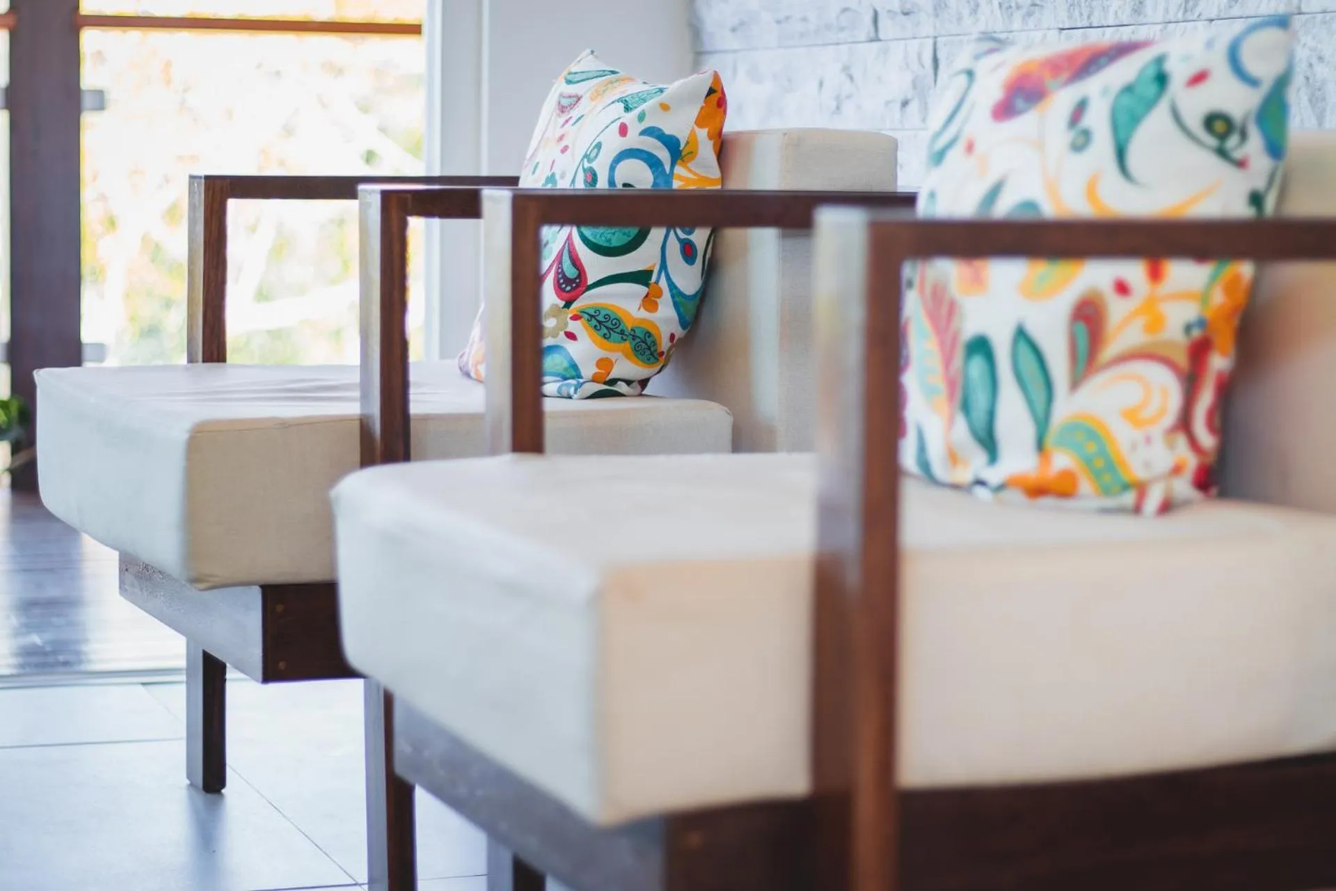 Living room in Pousada Amanhecer