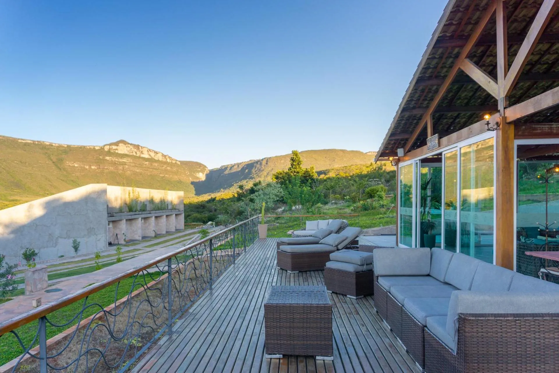 Mountain view in Pousada Amanhecer