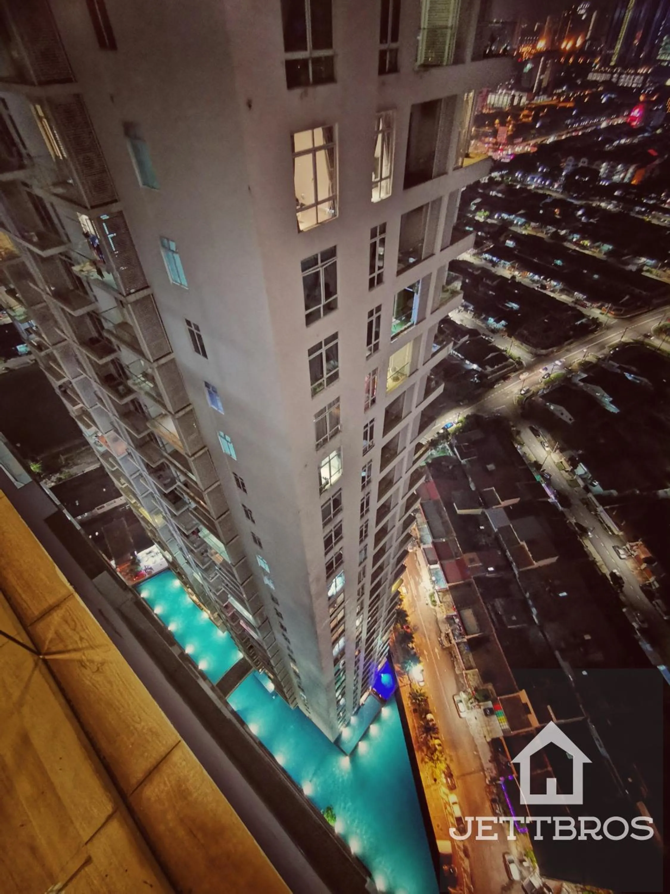 Pool view in KSL D'Esplanade By JettBros Johor Bahru