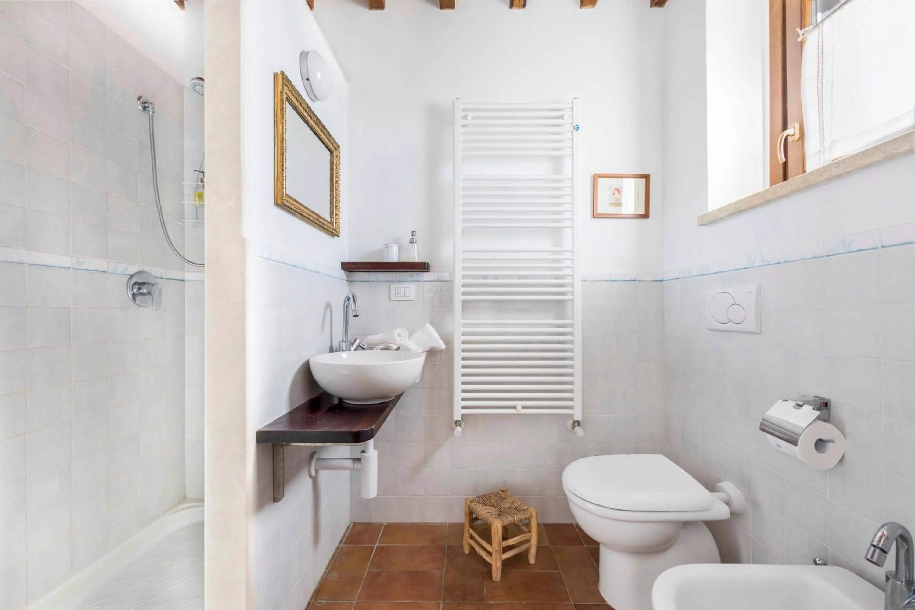 Bathroom in Casetta Tartuchino