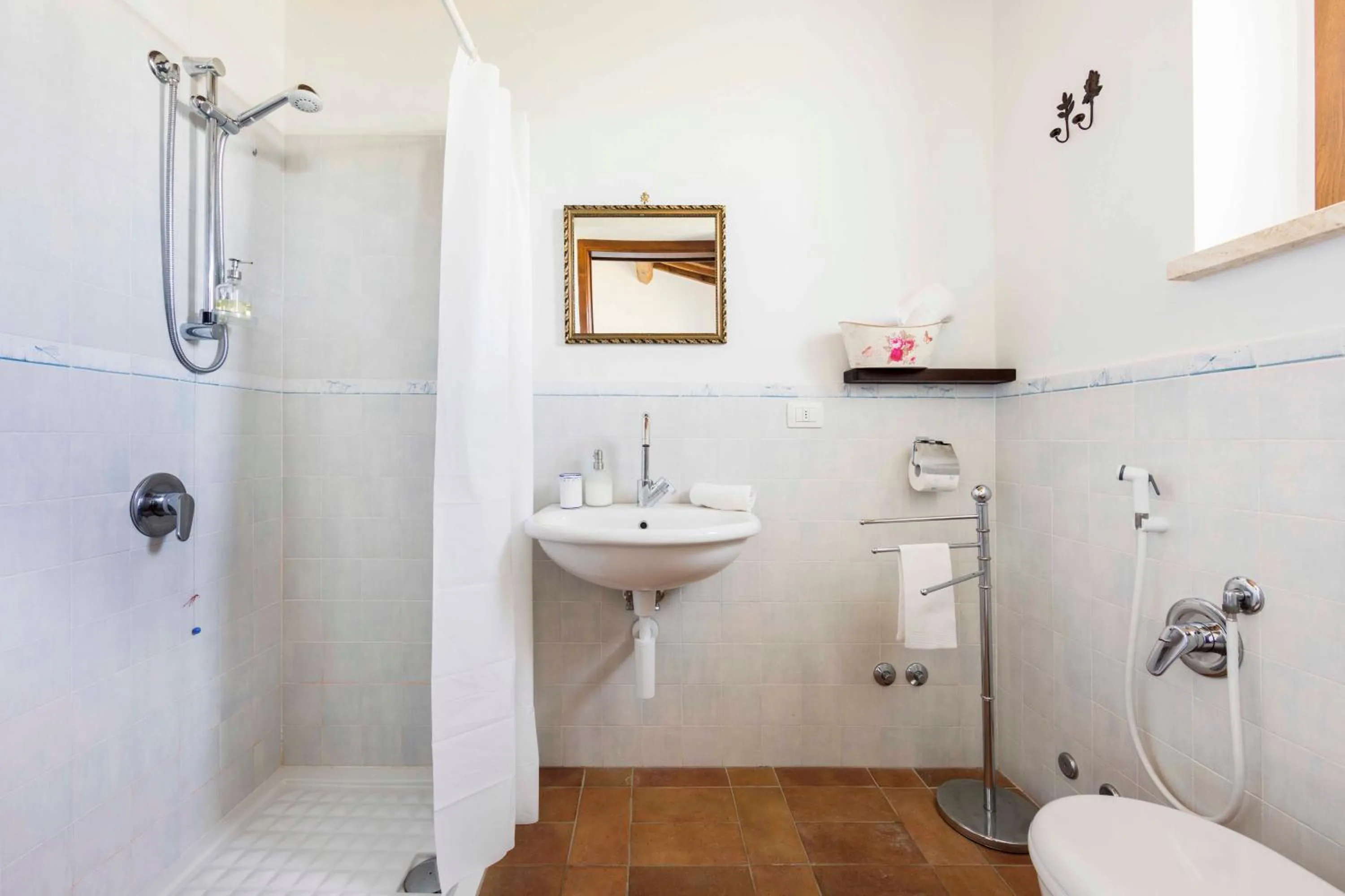 Bathroom in Casetta Tartuchino