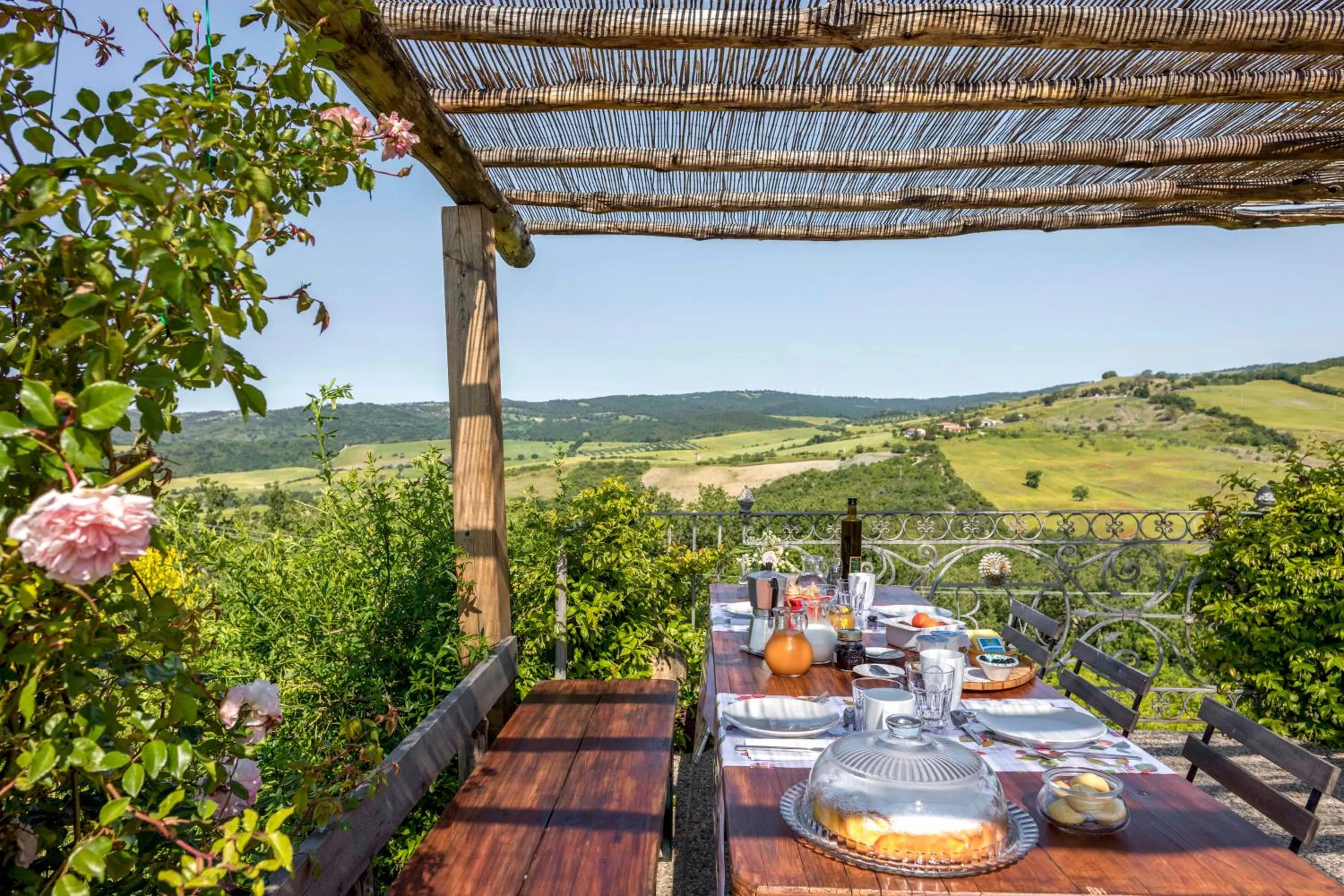 Balcony/Terrace in Casetta Tartuchino