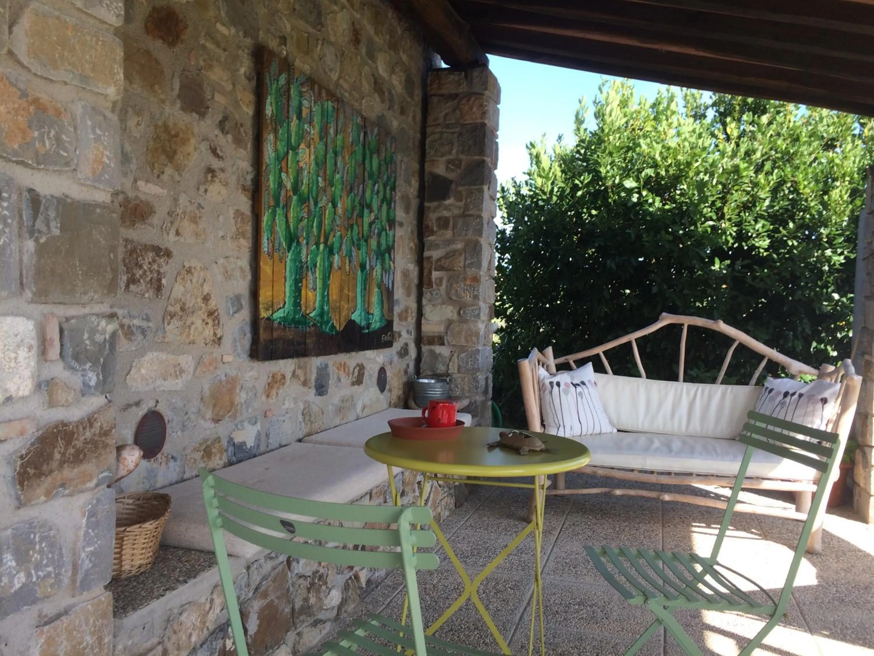 Patio in Casetta Tartuchino