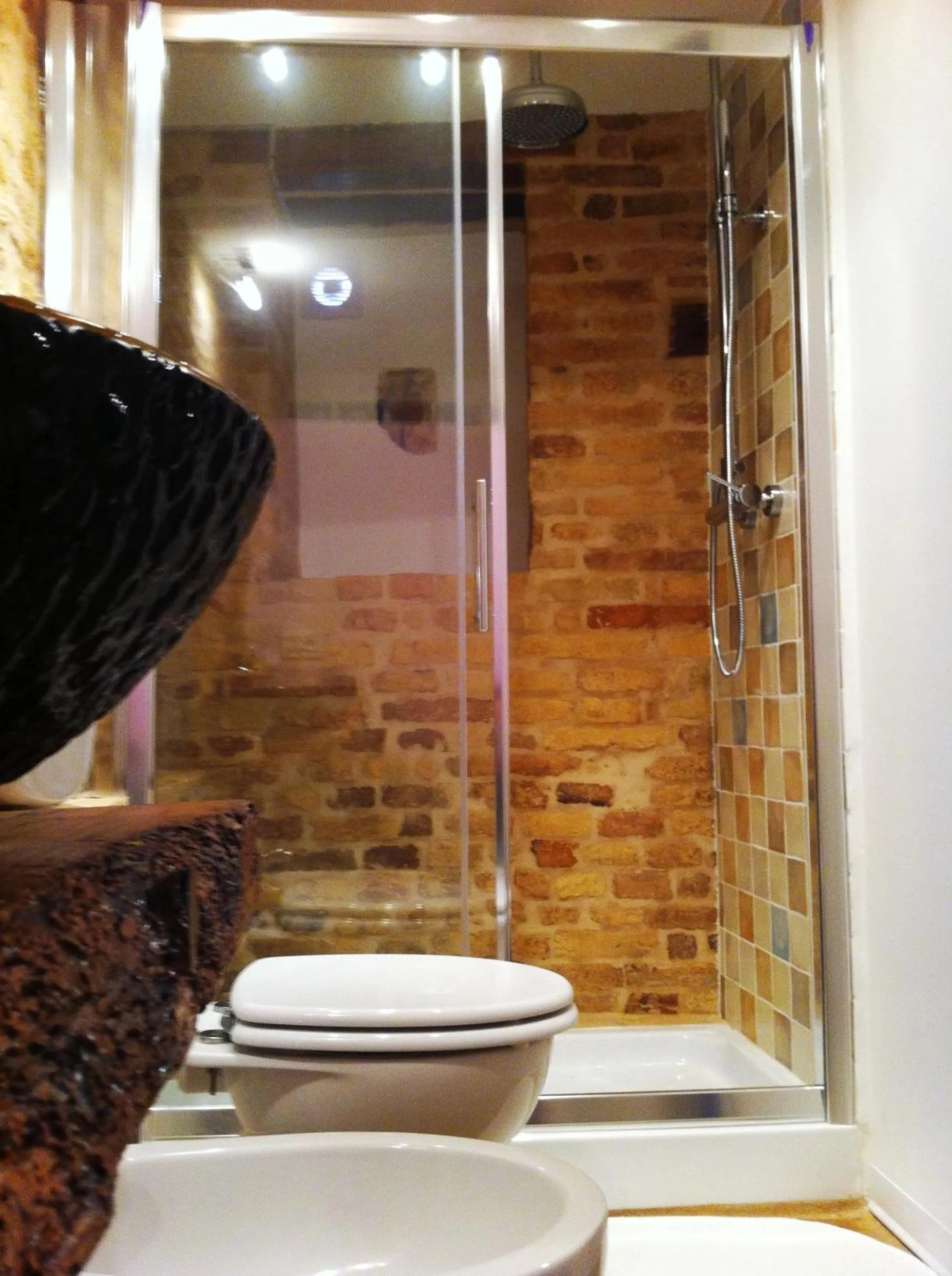 Bathroom in B&B La Lanterna