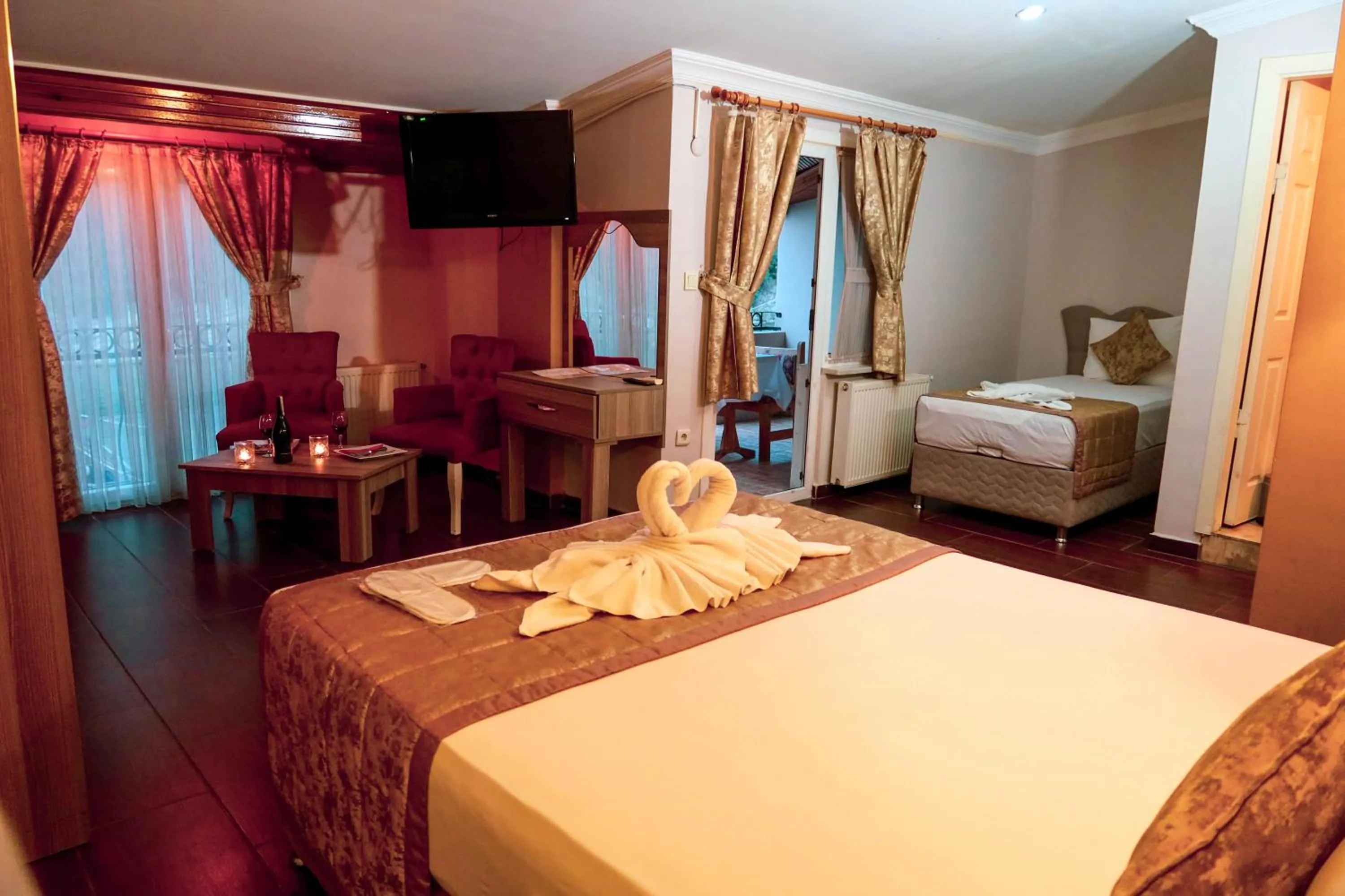 Bed in Ağva Carpediem Otel