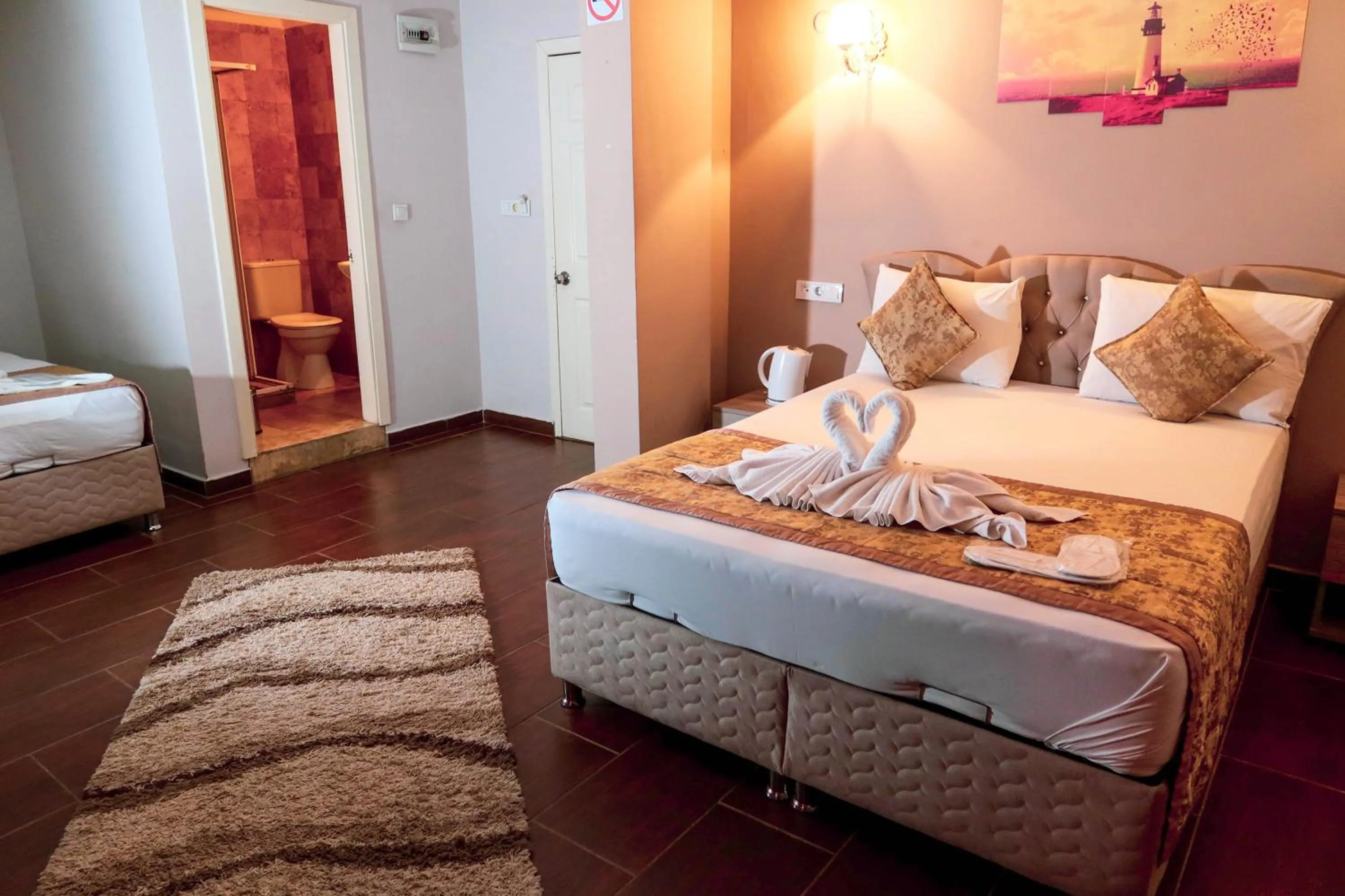 Bed in Ağva Carpediem Otel