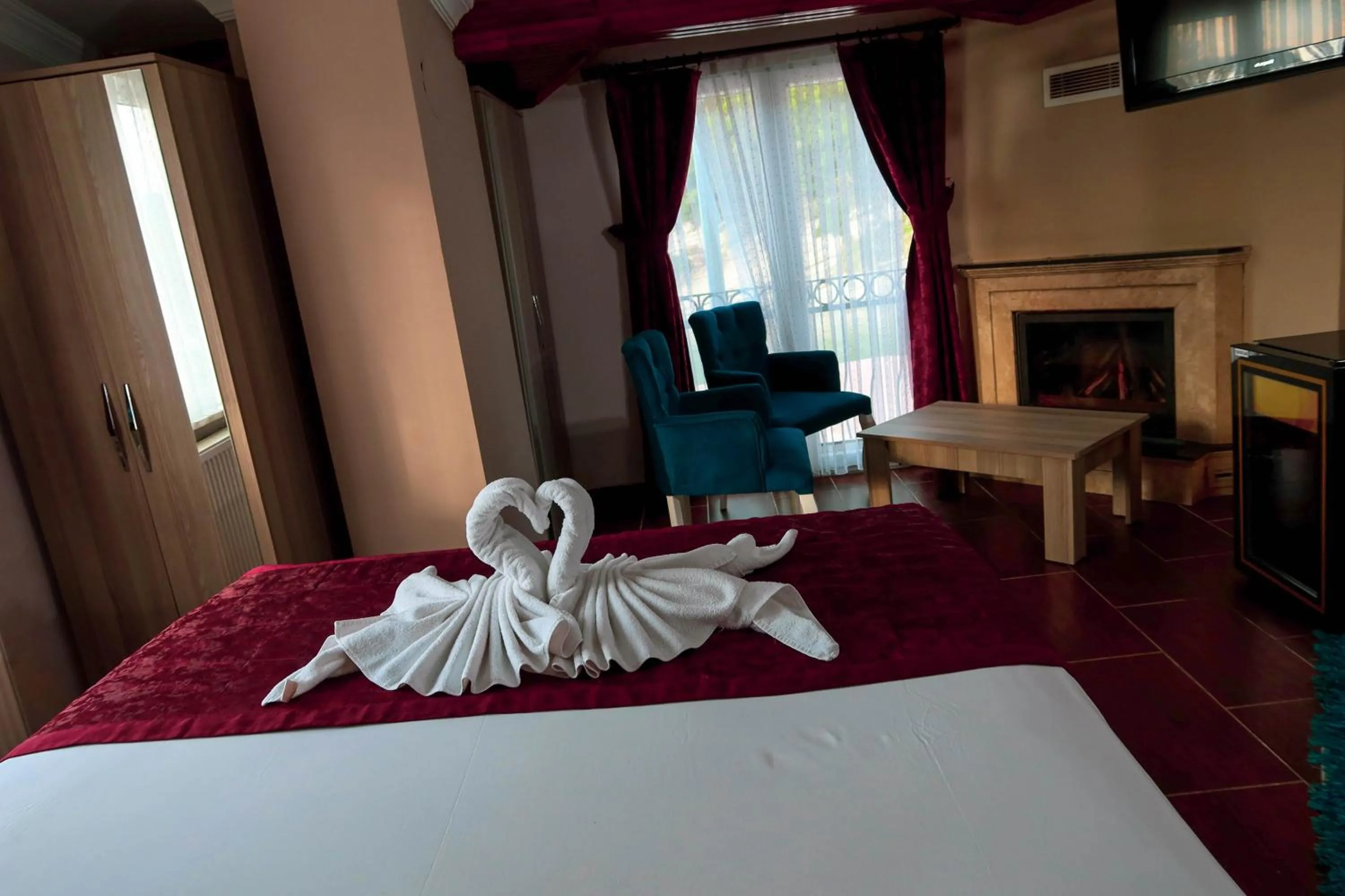 TV and multimedia, Bed in Ağva Carpediem Otel