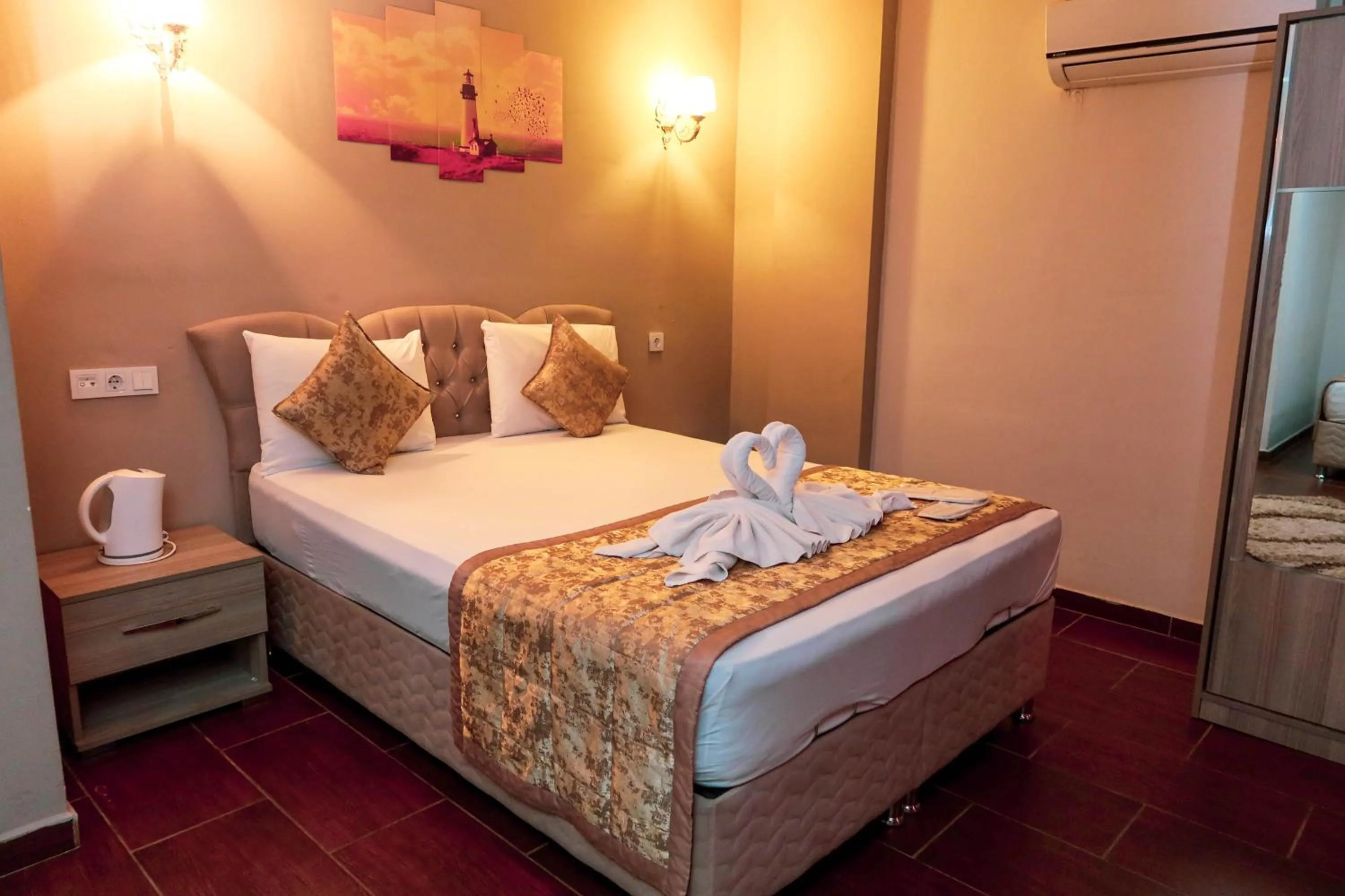 Bed in Ağva Carpediem Otel