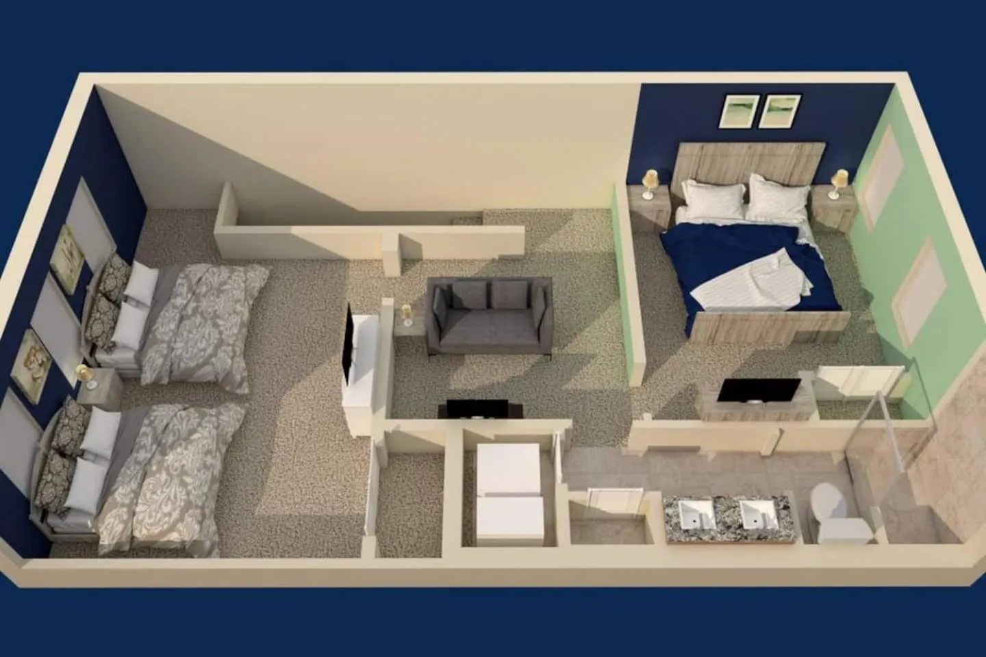 Bed in 3b25b Townhouse 15 min from Disney Enclaves at Festival