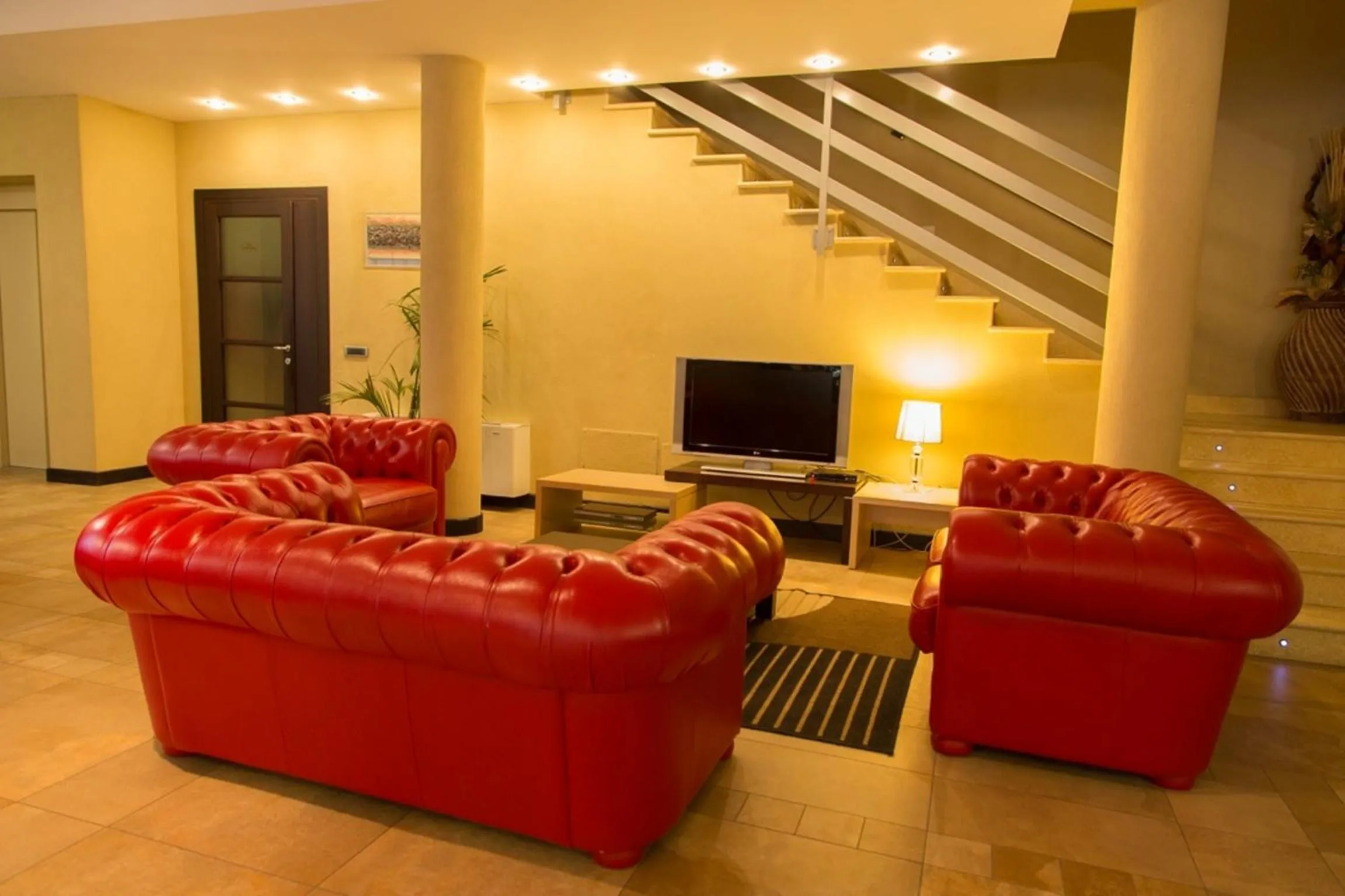 Lobby or reception in Albergo della Posta