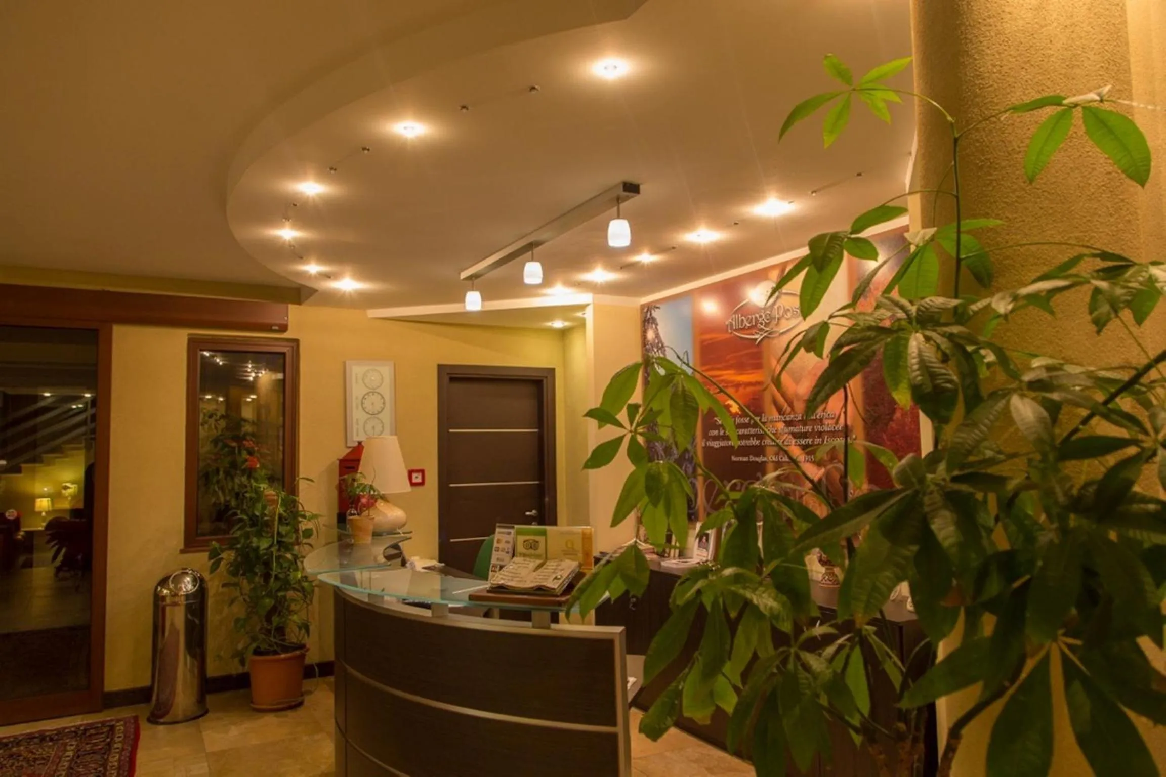 Lobby or reception in Albergo della Posta