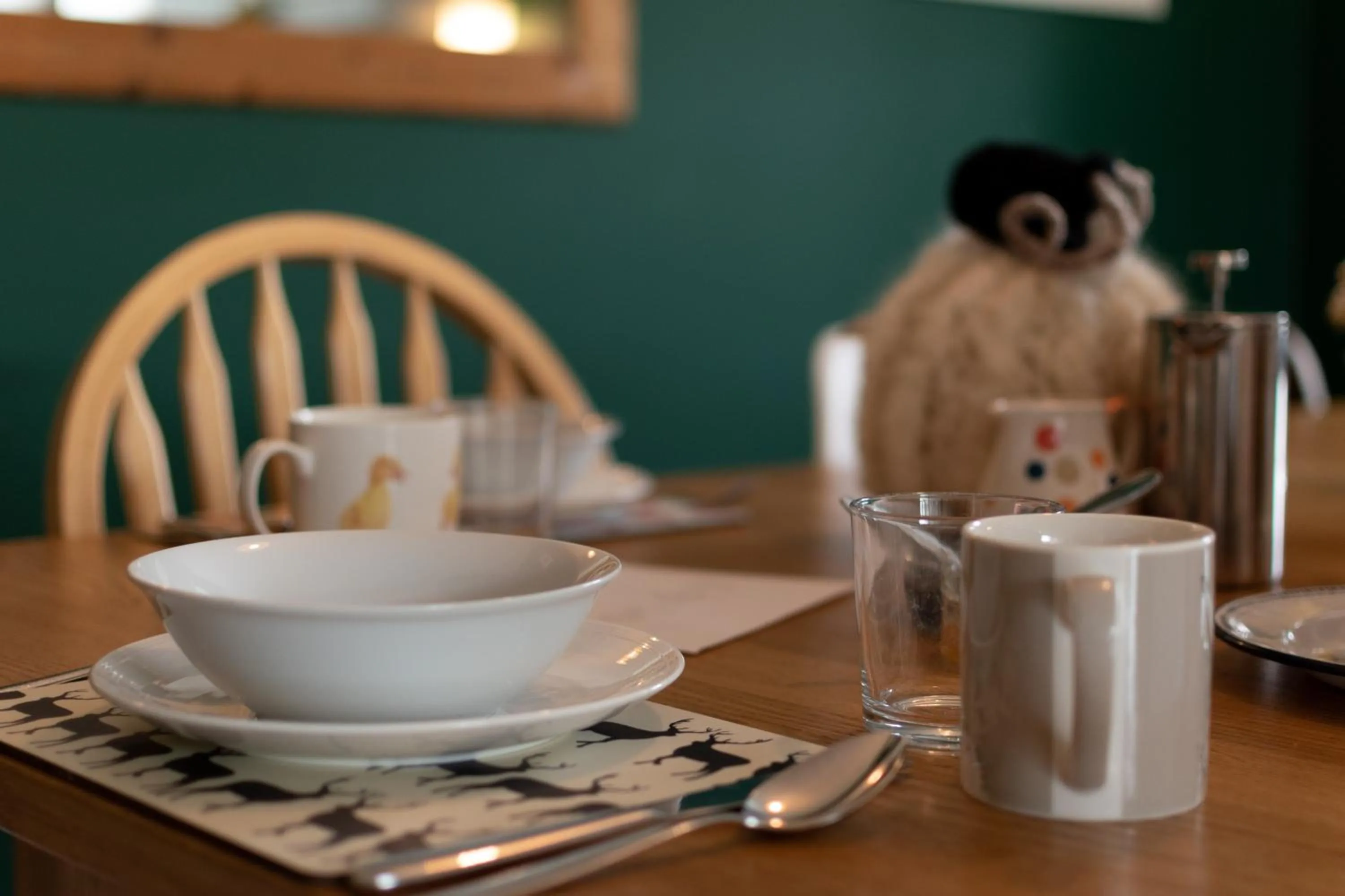 Breakfast in Altquhur Byre