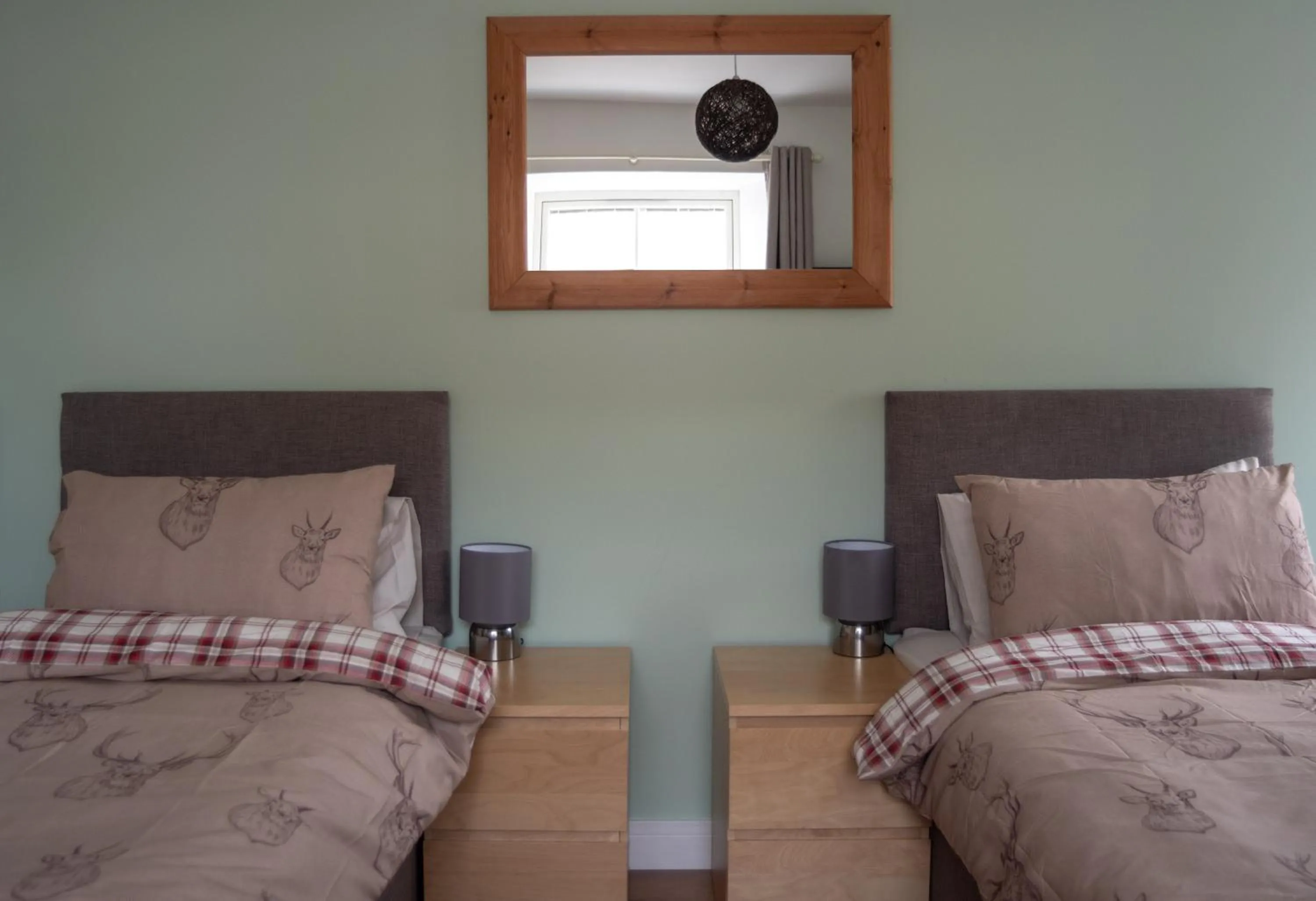 Bed in Altquhur Byre