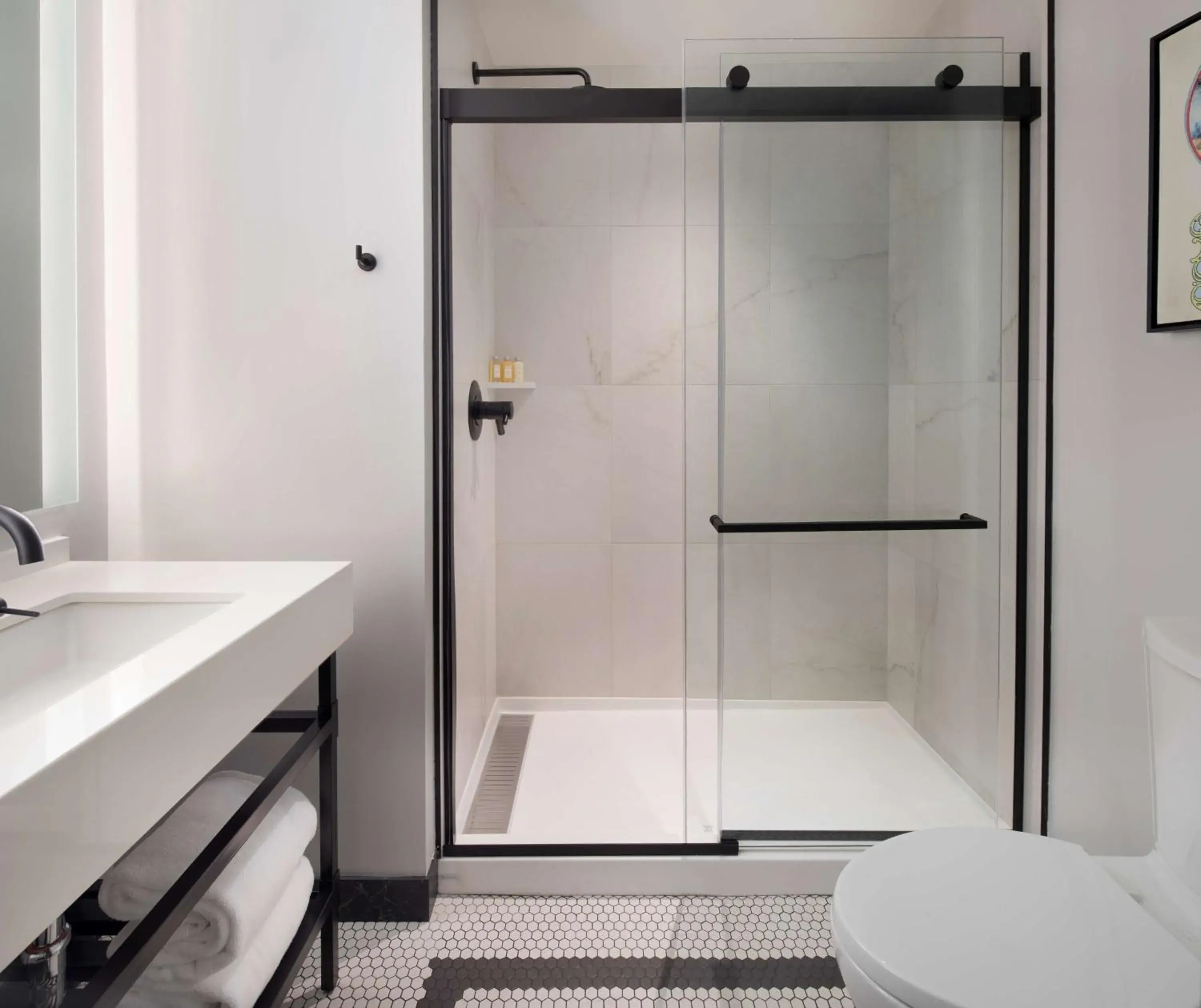 Bathroom in The Clift Royal Sonesta San Francisco Bathroom in The Clift Royal Sonesta San Francisco