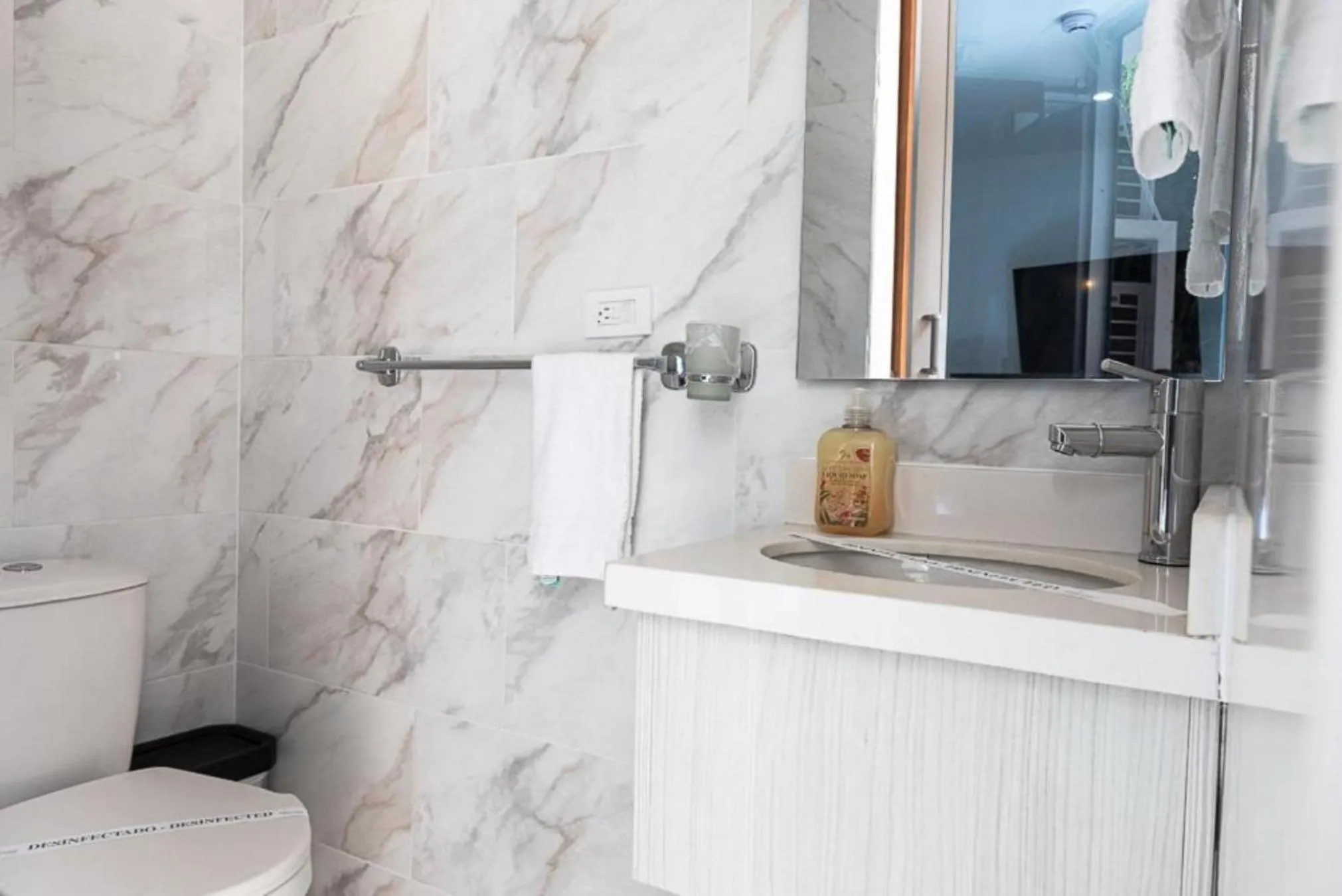 Bathroom in Libertg Hotels Medellin