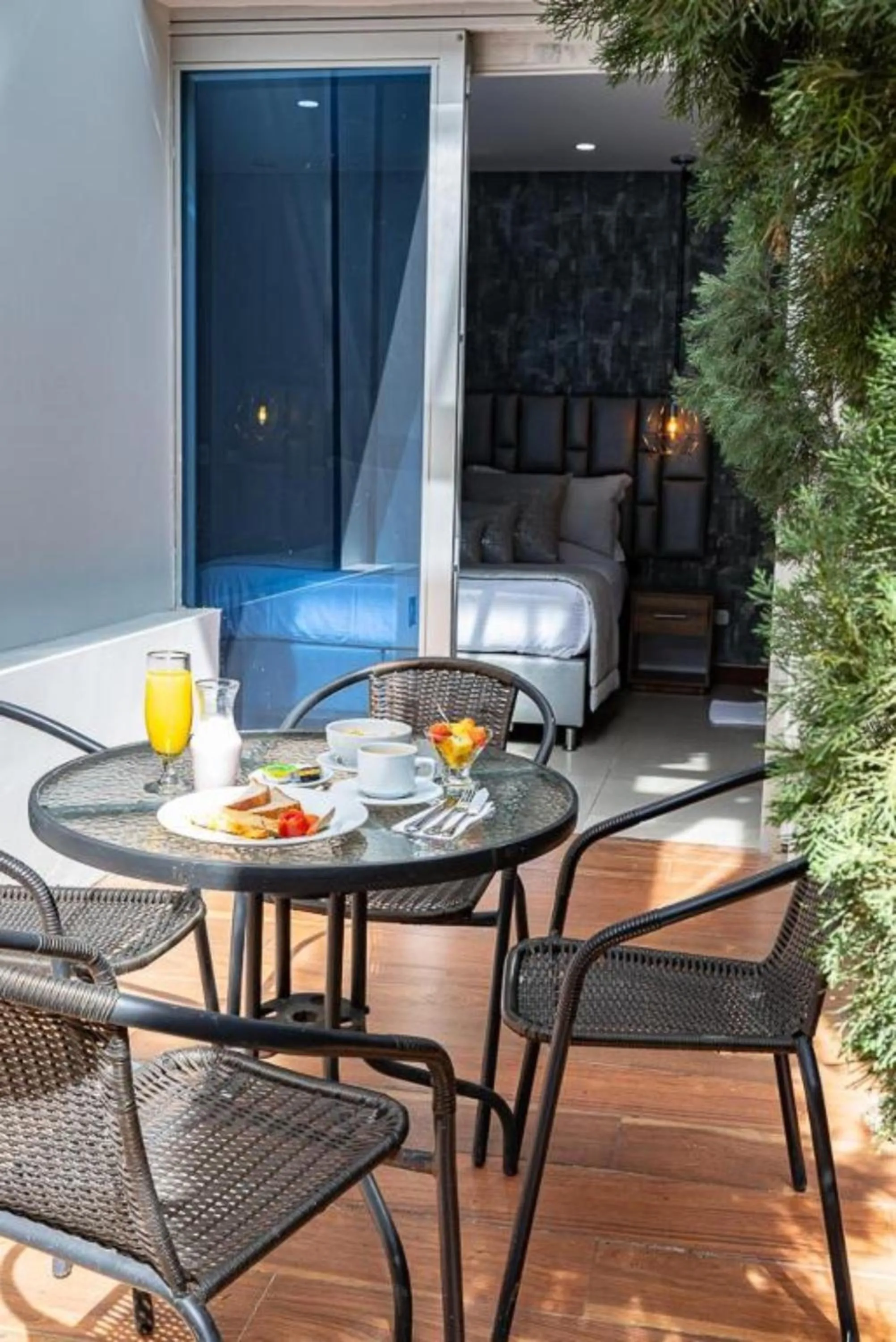 Seating area in Libertg Hotels Medellin