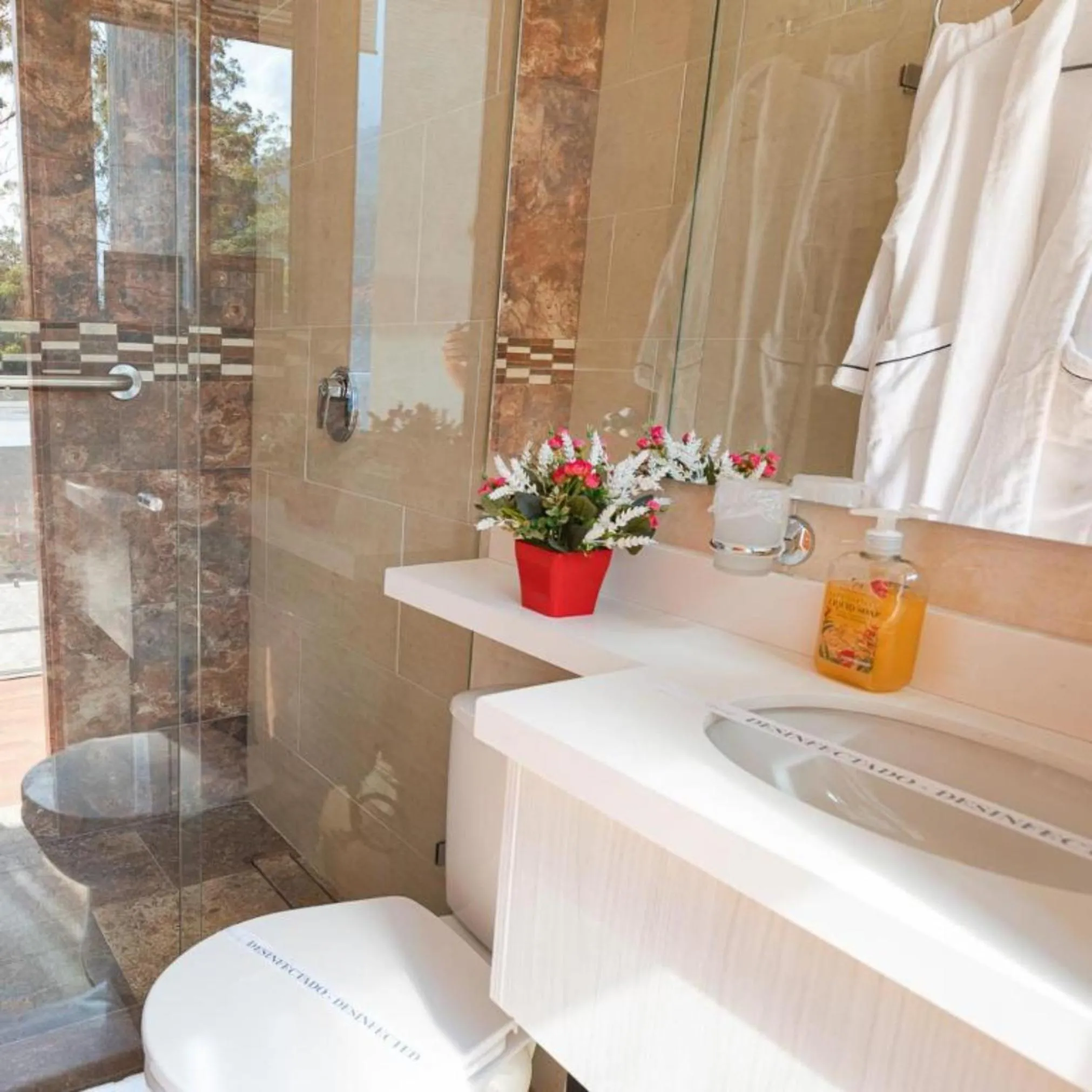 Bathroom in Libertg Hotels Medellin