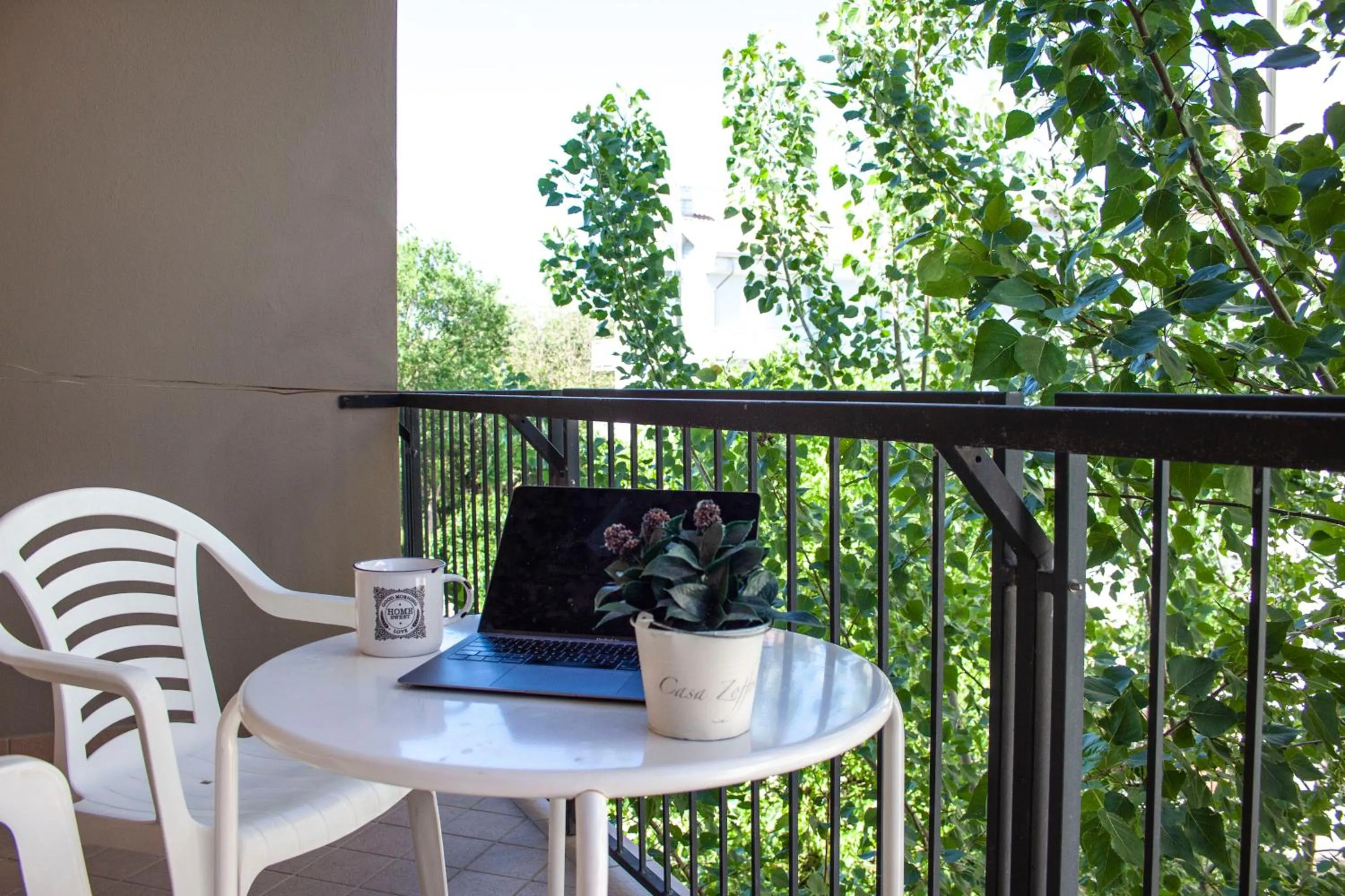 Balcony/Terrace in Hotel Loretta & Dependance