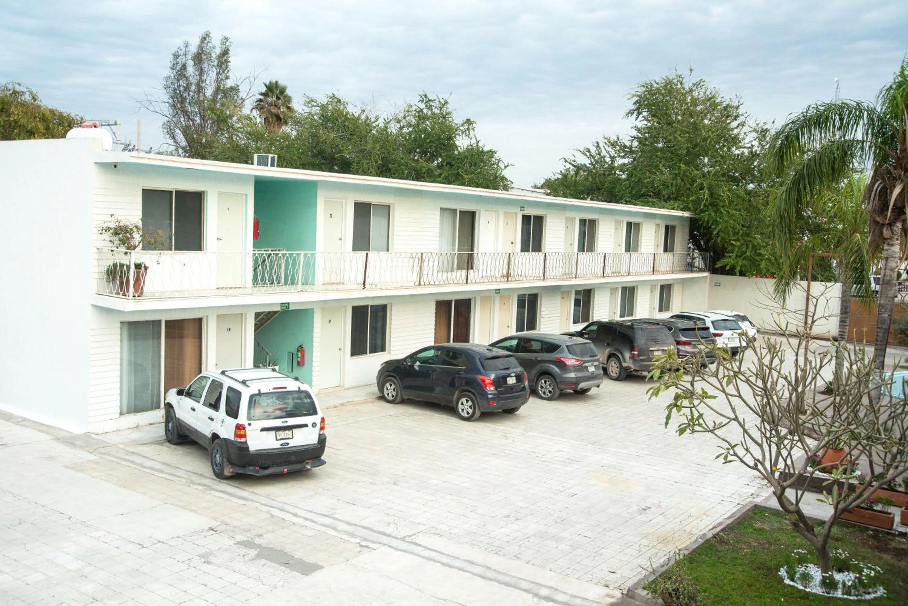 Parking in Hotel La Siesta, Gomez Palacio